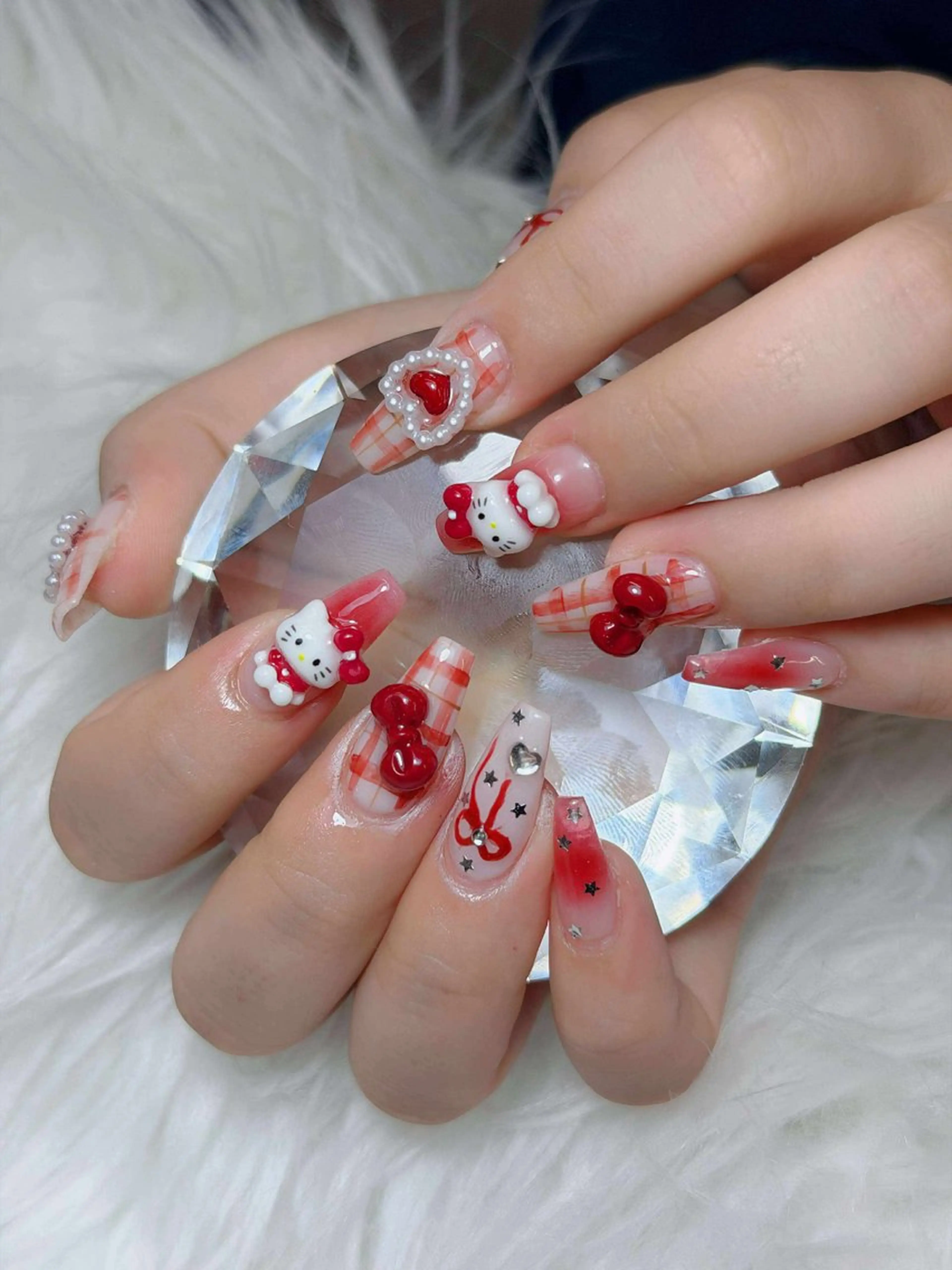 ネイル オーロラネイル チークネイル フットネイル フレンチネイル 韓国ネイル ハンドネイル Lumi Nailのネイルデザイン