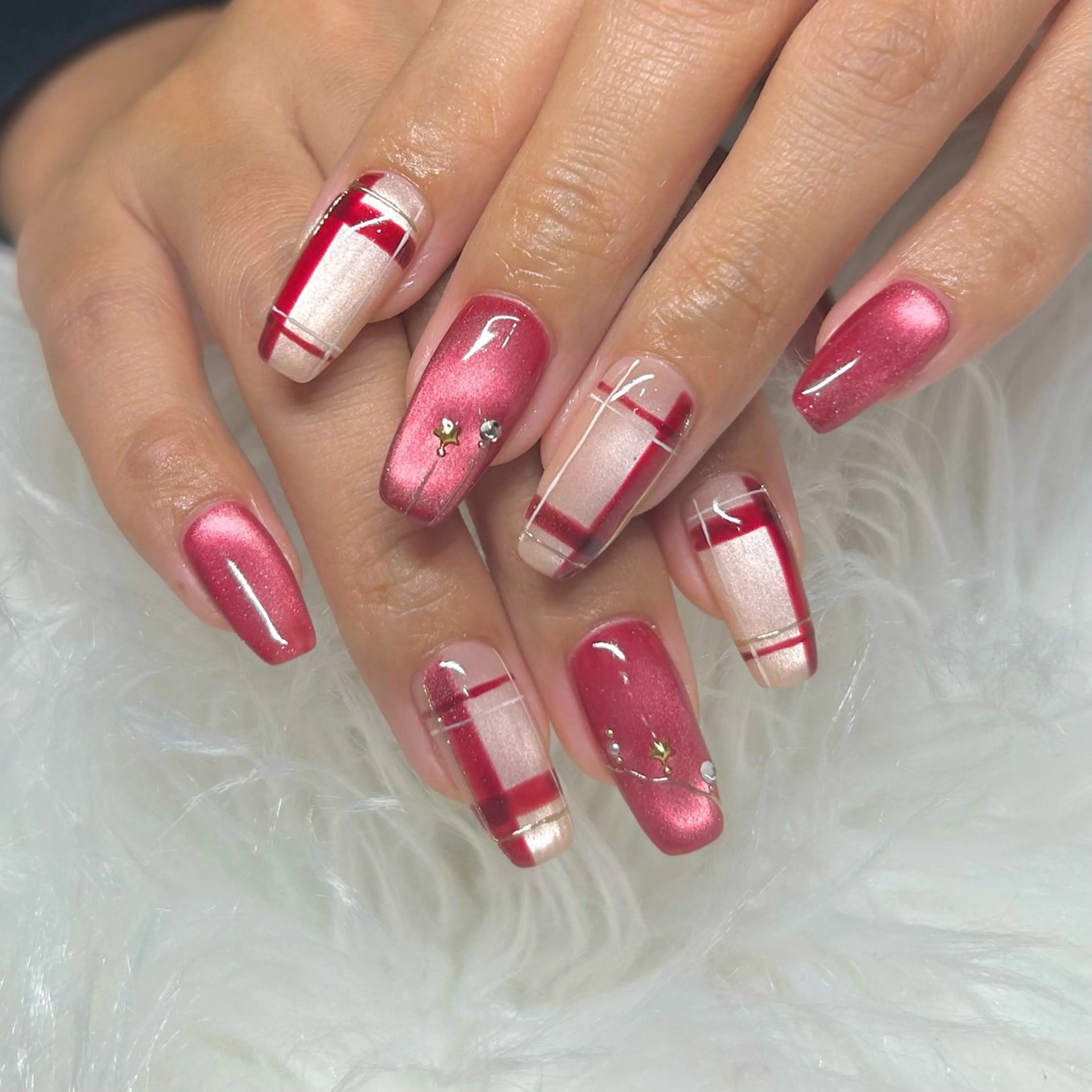 ネイル ハンドネイル AURORA eyelash&nail salon アメ村店所属・Aurora Sakiのネイルデザイン