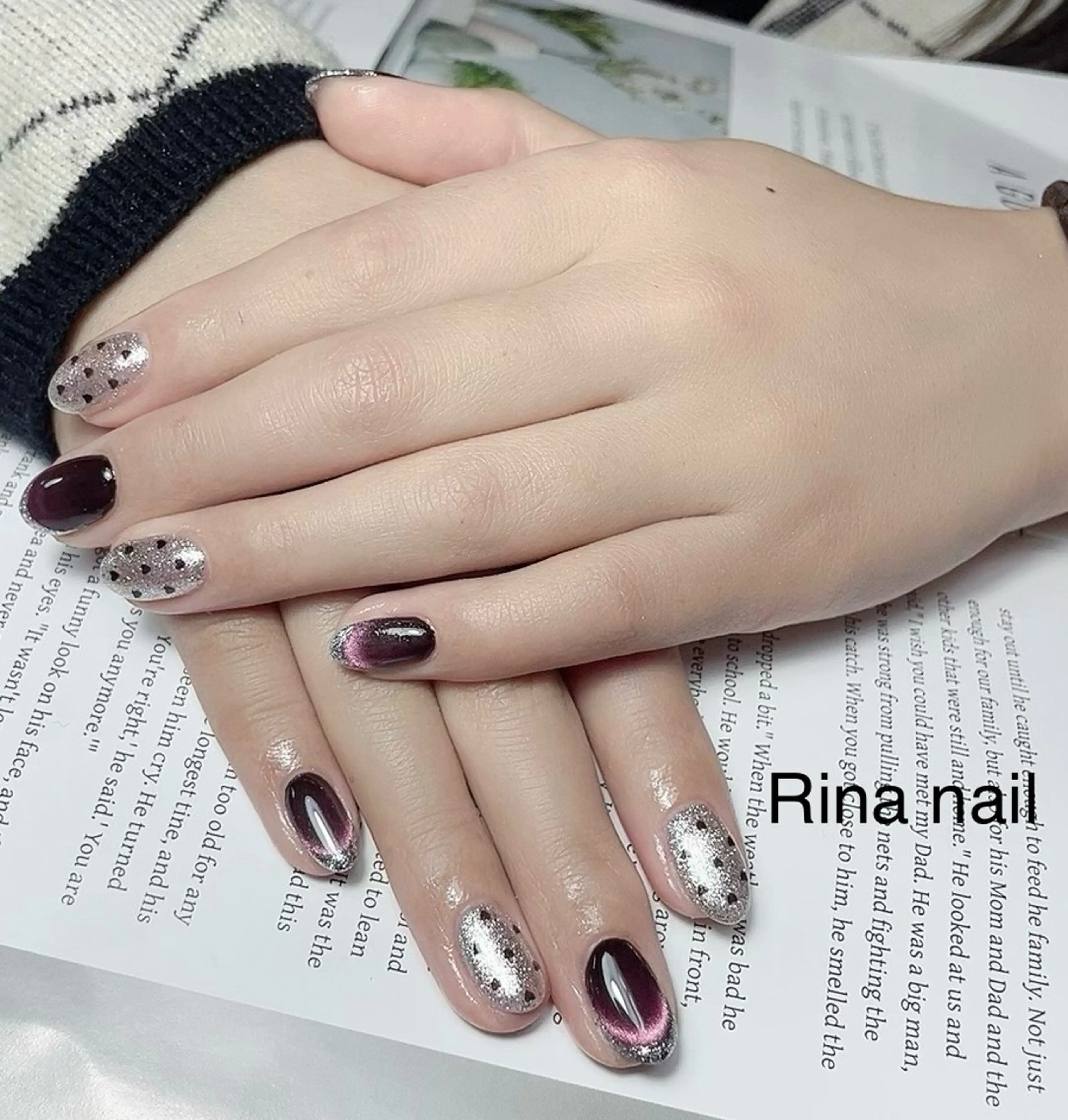 ネイル ハンドネイル リナネイルサロン 松戸八柱所属・リナ ネイルサロンのネイルデザイン