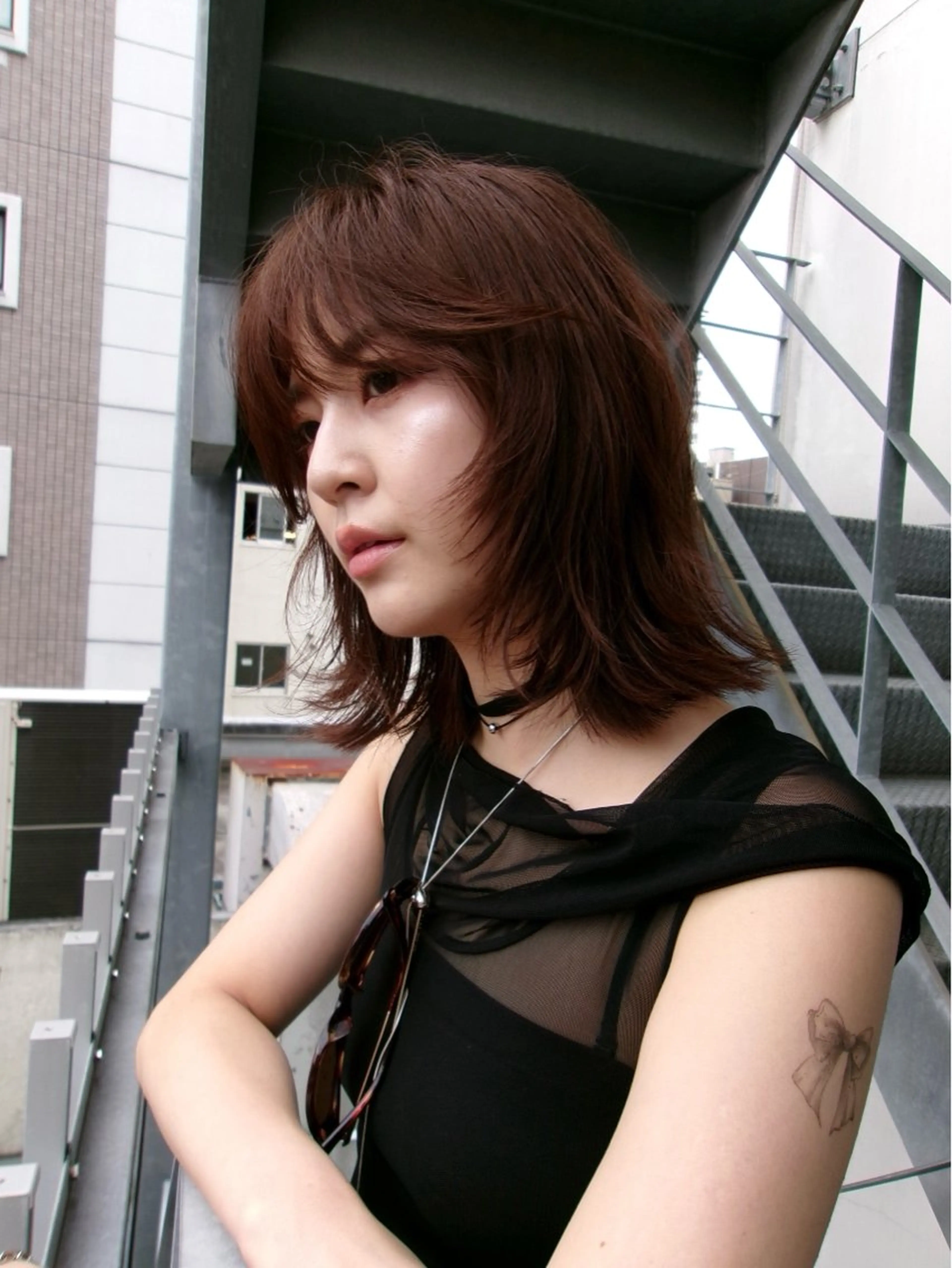 ミディアム saya🎀似合わせ レイヤーカットのヘアスタイル