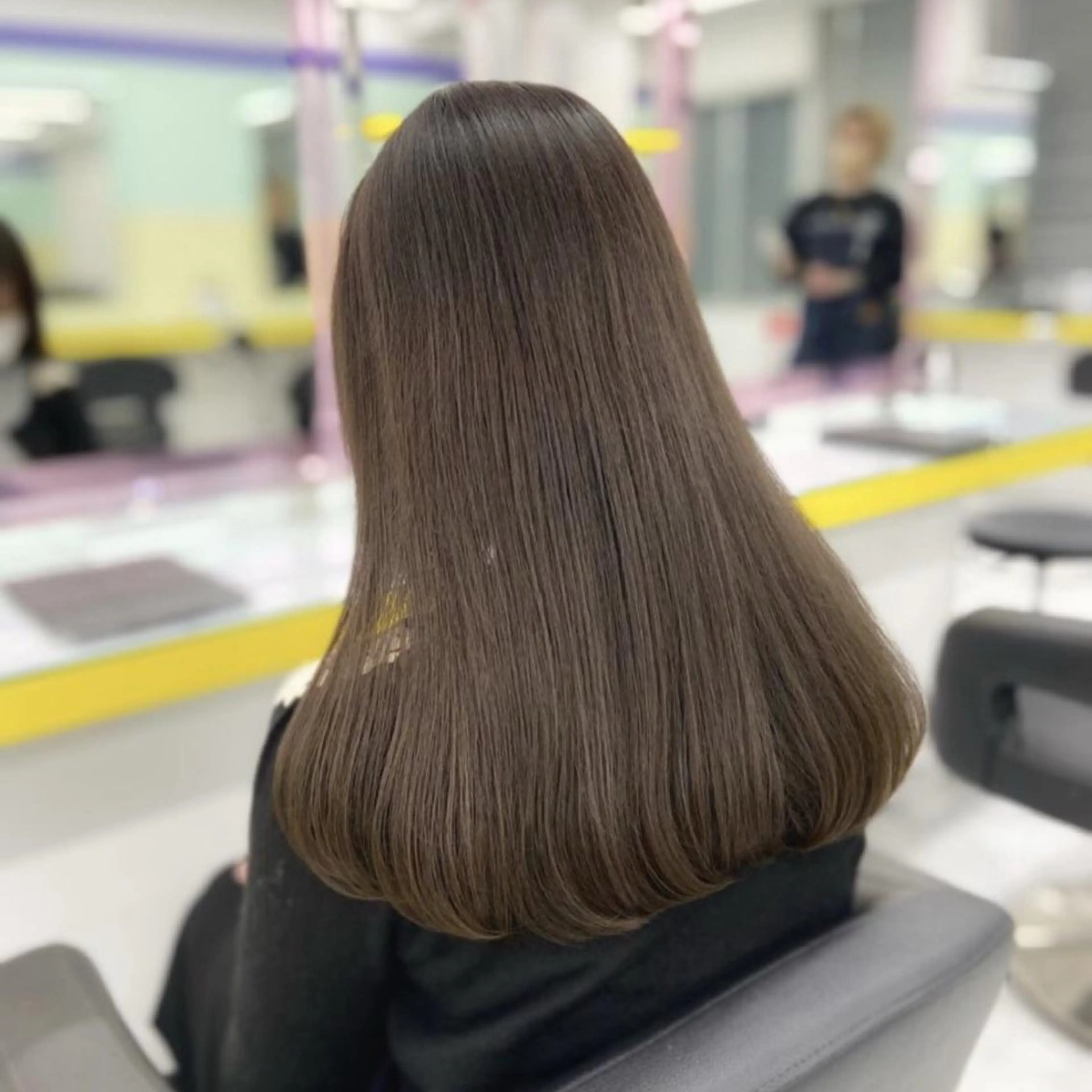 ロング カラー 透明感カラー トリートメント 🤍透明感推しカラー 🤍yui‪💞✨のヘアスタイル