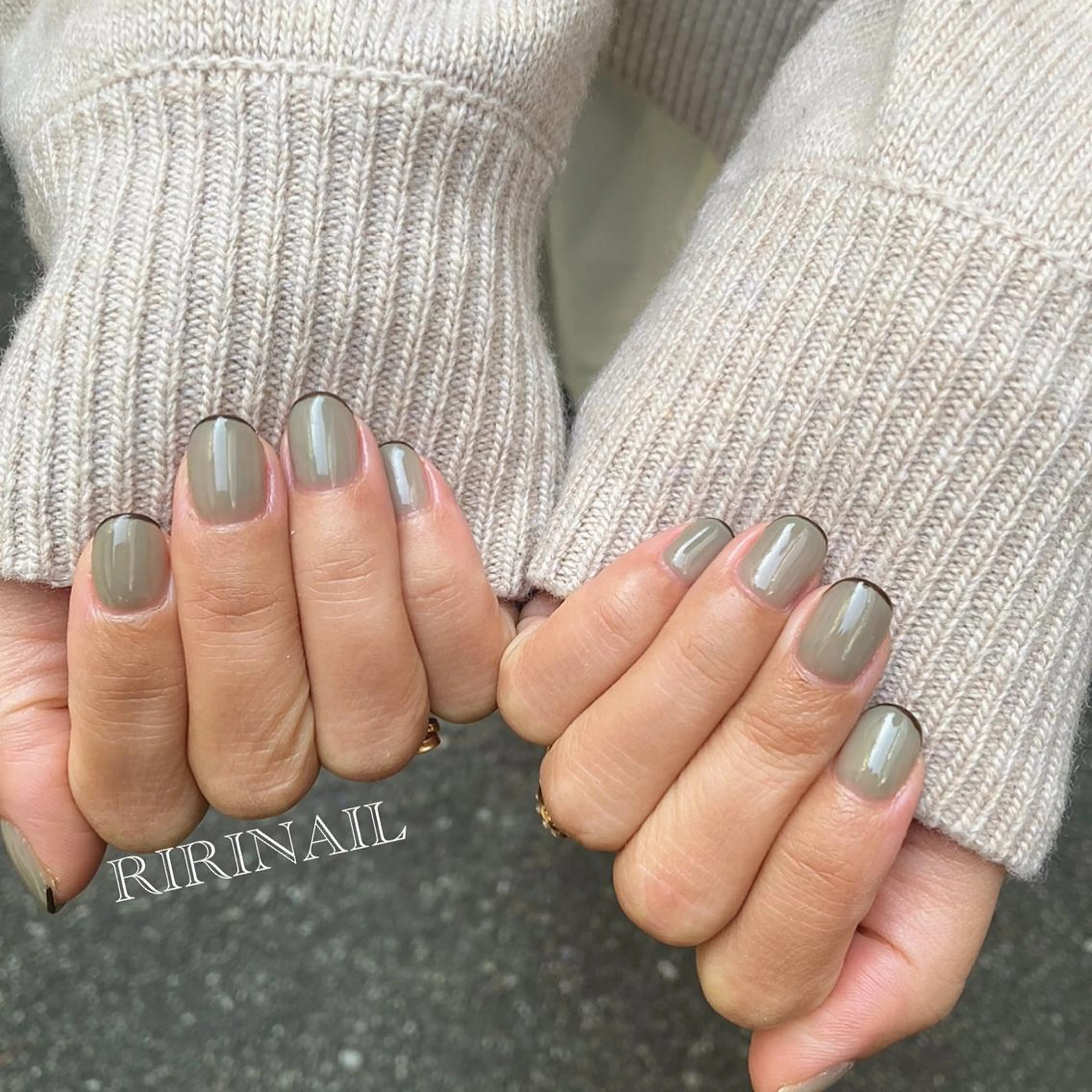 ネイル フレンチネイル オフィスネイル RIRI NAIL♡のネイルデザイン