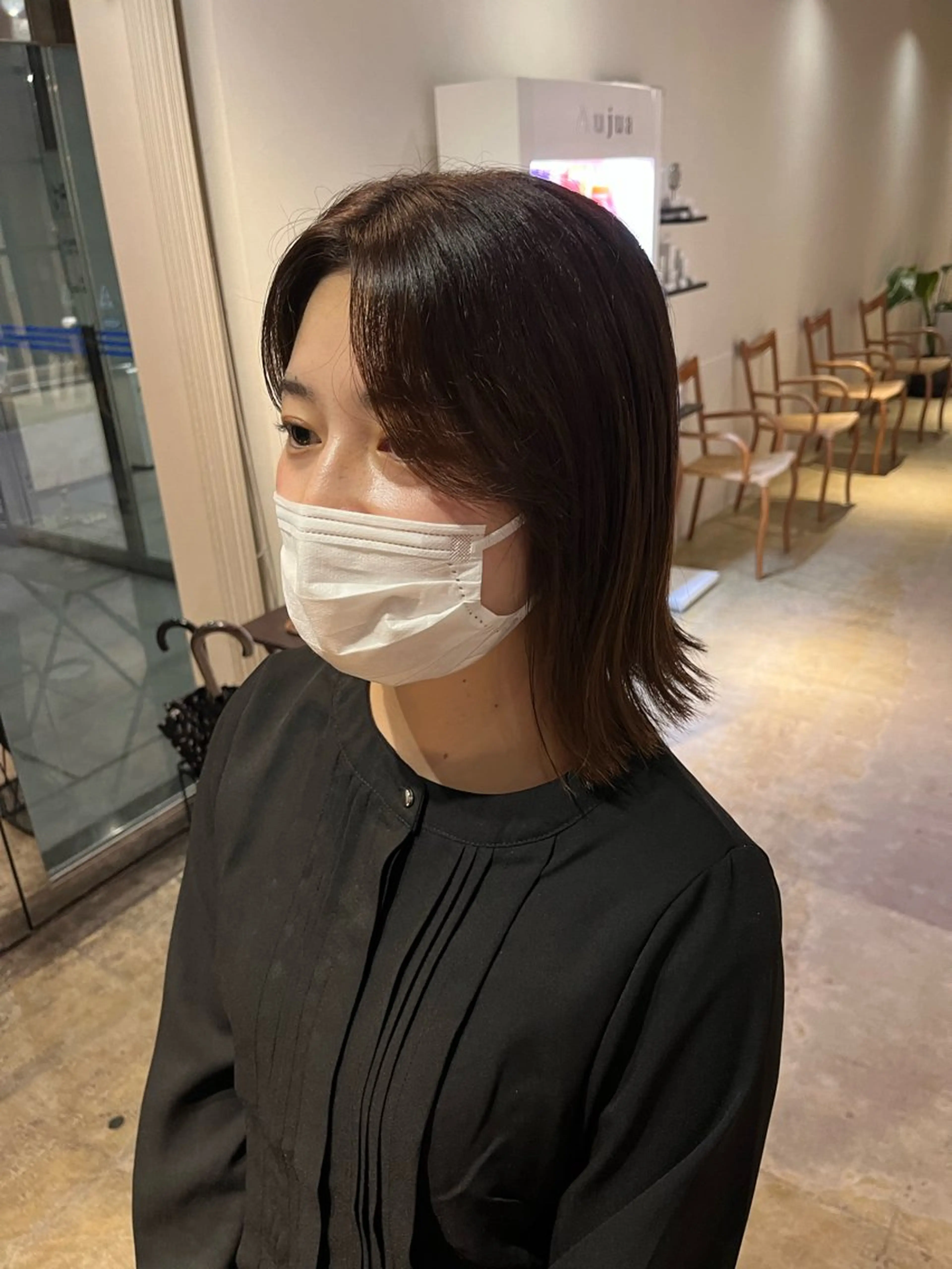 ミディアム 太田 渚遊のヘアスタイル