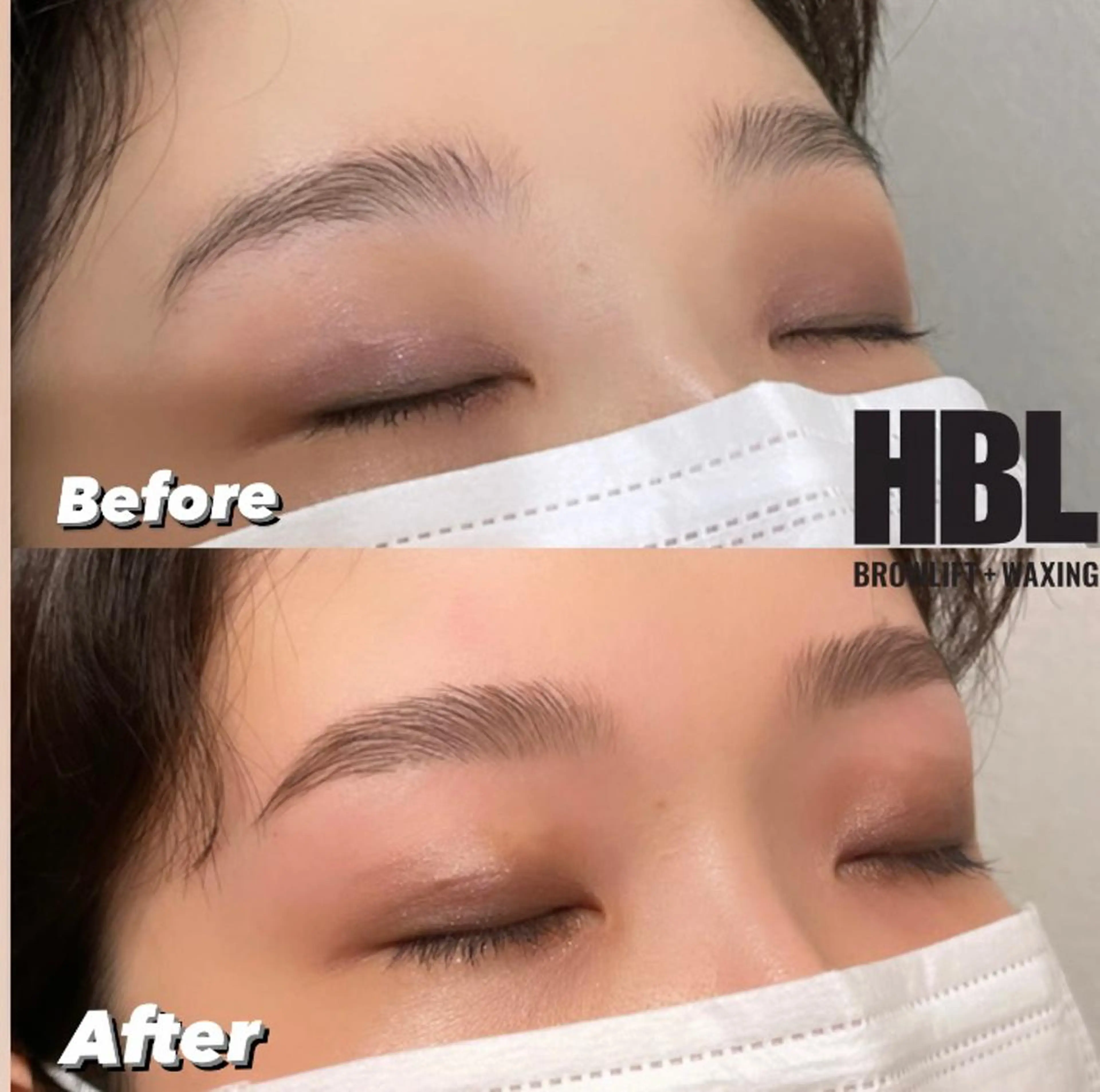 アイブロウ ハリウッドブロウリフト eyelash mele.所属・mele. akihoのマツエク・マツパデザイン