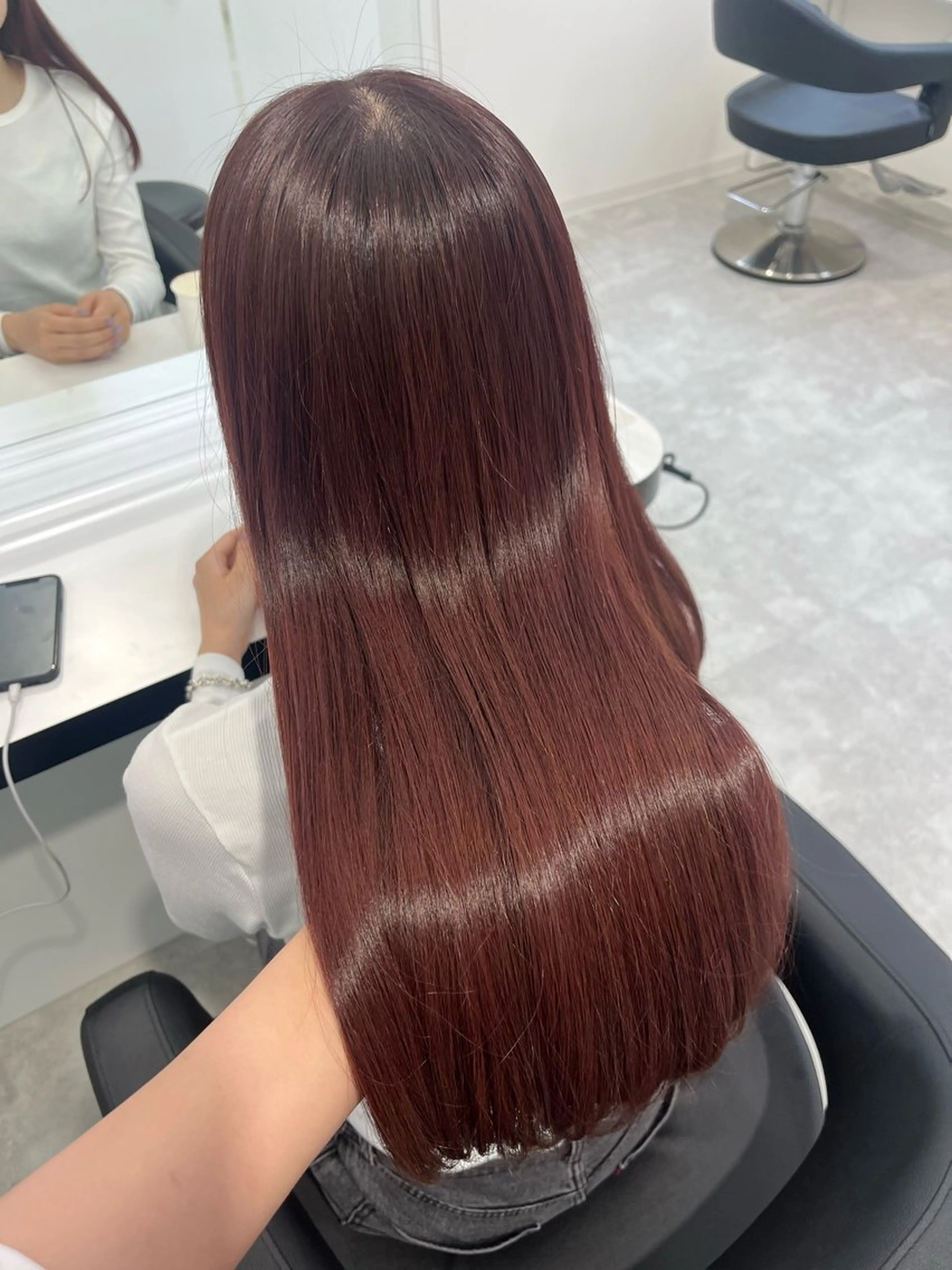 ロング カラー みう/仙台/暖色/ 艶髪/顔周りカット/のヘアスタイル