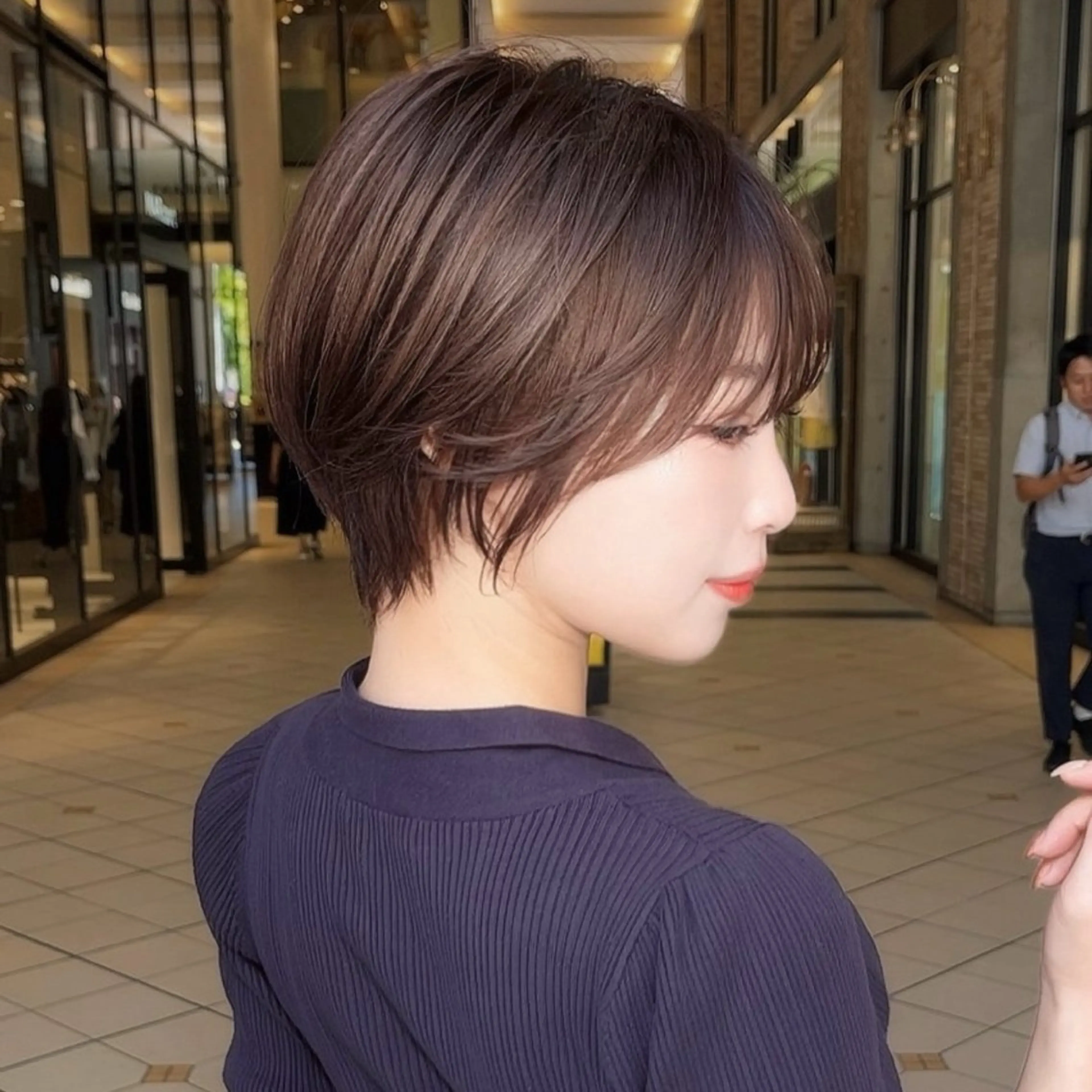 ショート GIEN Smart Salon by milbon 西宮ガーデンズ　プラス所属・吉原 星稀のヘアスタイル