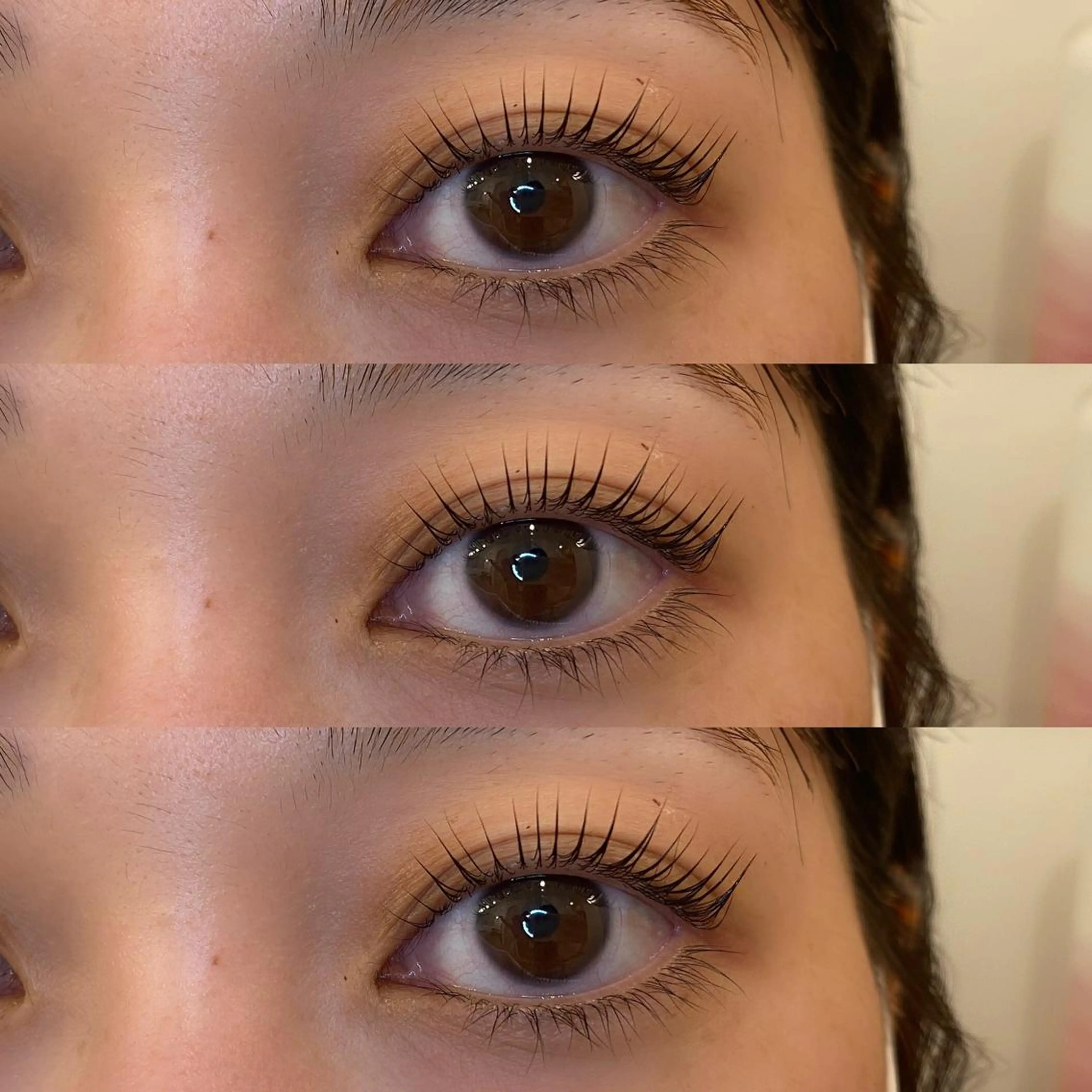 マツエク・マツパ パリジェンヌラッシュリフト miin所属・MIZUHO .のマツエク・マツパデザイン