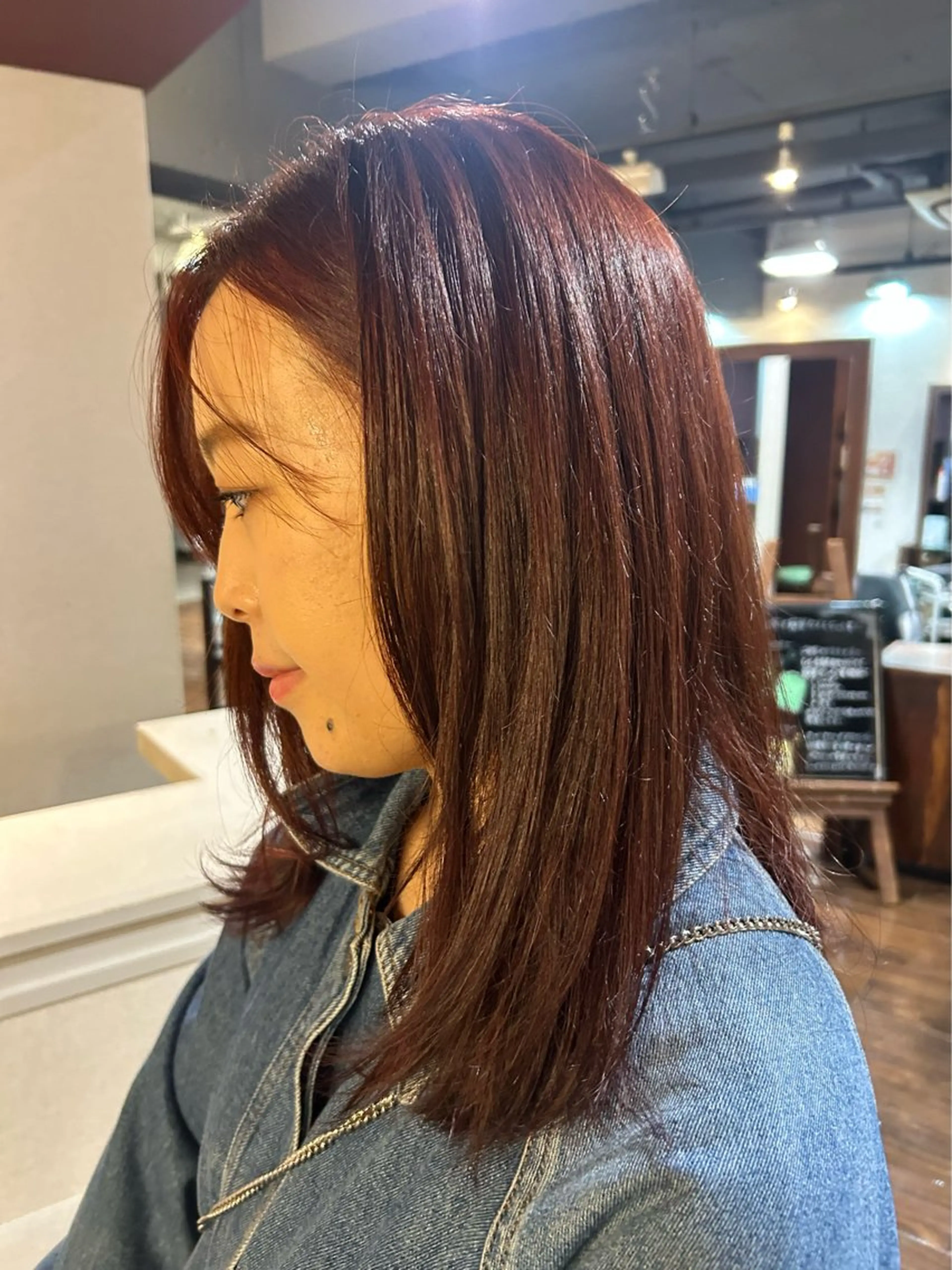 ミディアム カラー アカマ レナのマツエク・マツパデザイン