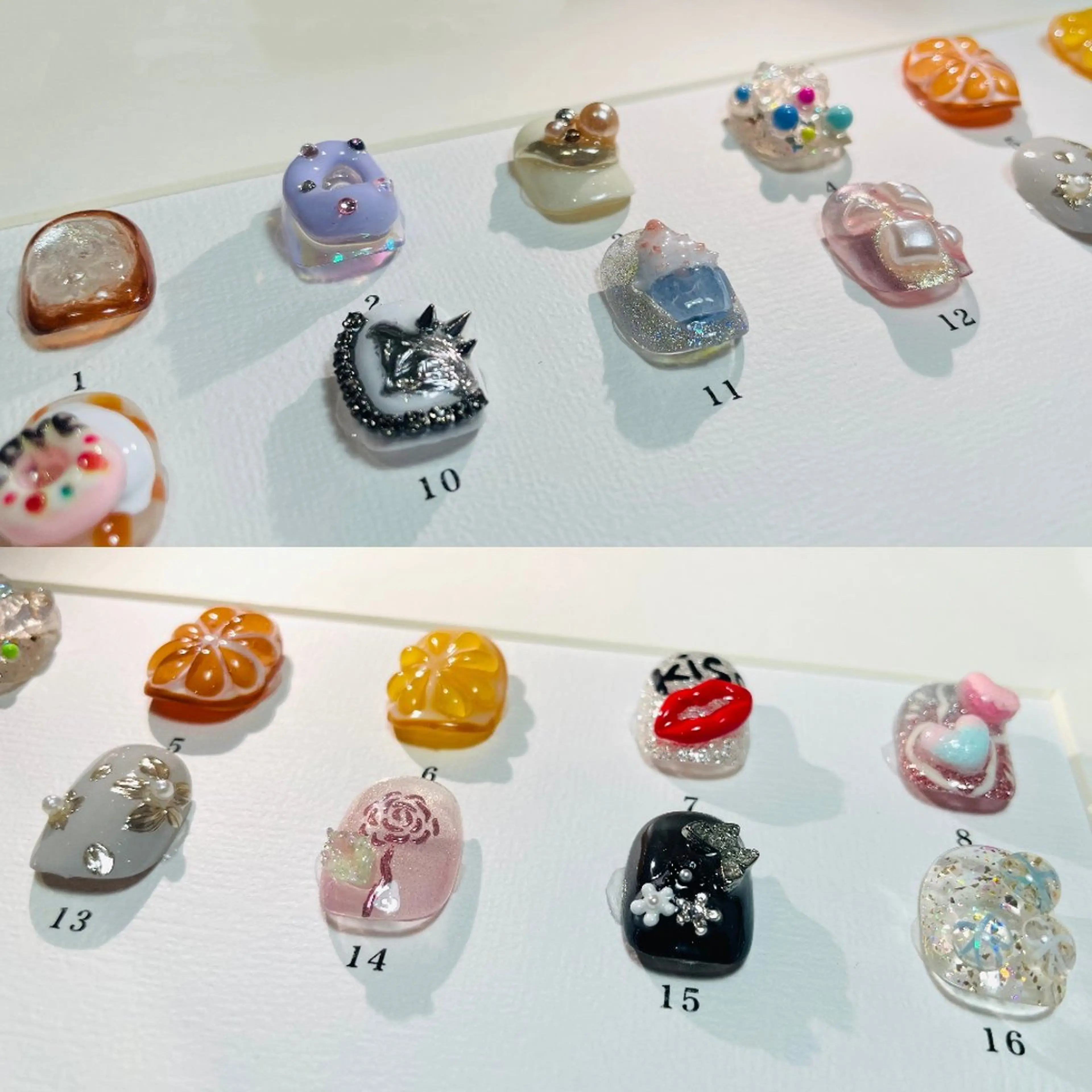 練習モデル◇NEW OPEN特典◇初回オフ無料◇自店デザインアート２本＋ワンカラーの写真