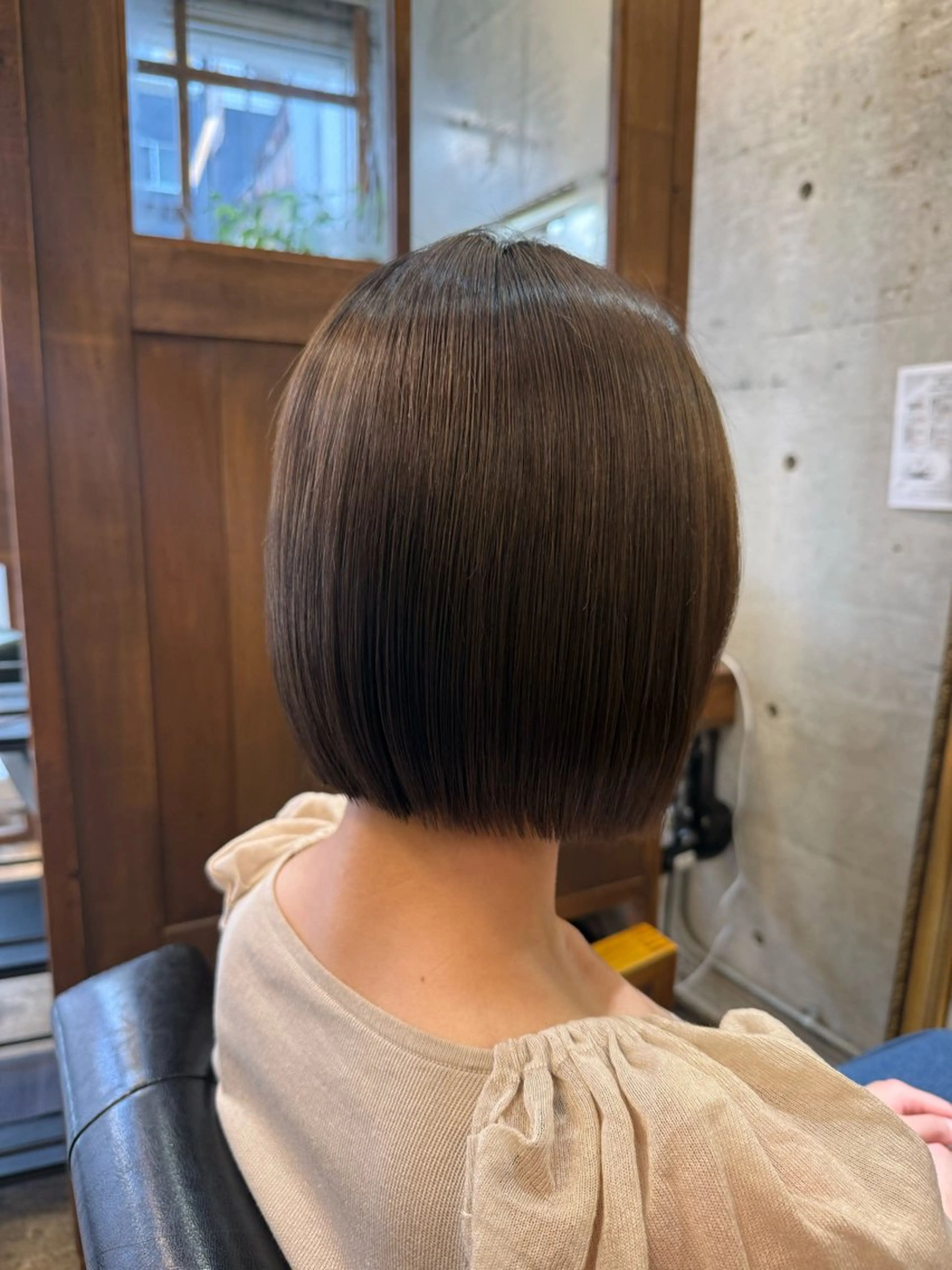 ショート ボブ トリートメント カット トリートメント Cadre新小岩🫧 栗原葵のヘアスタイル