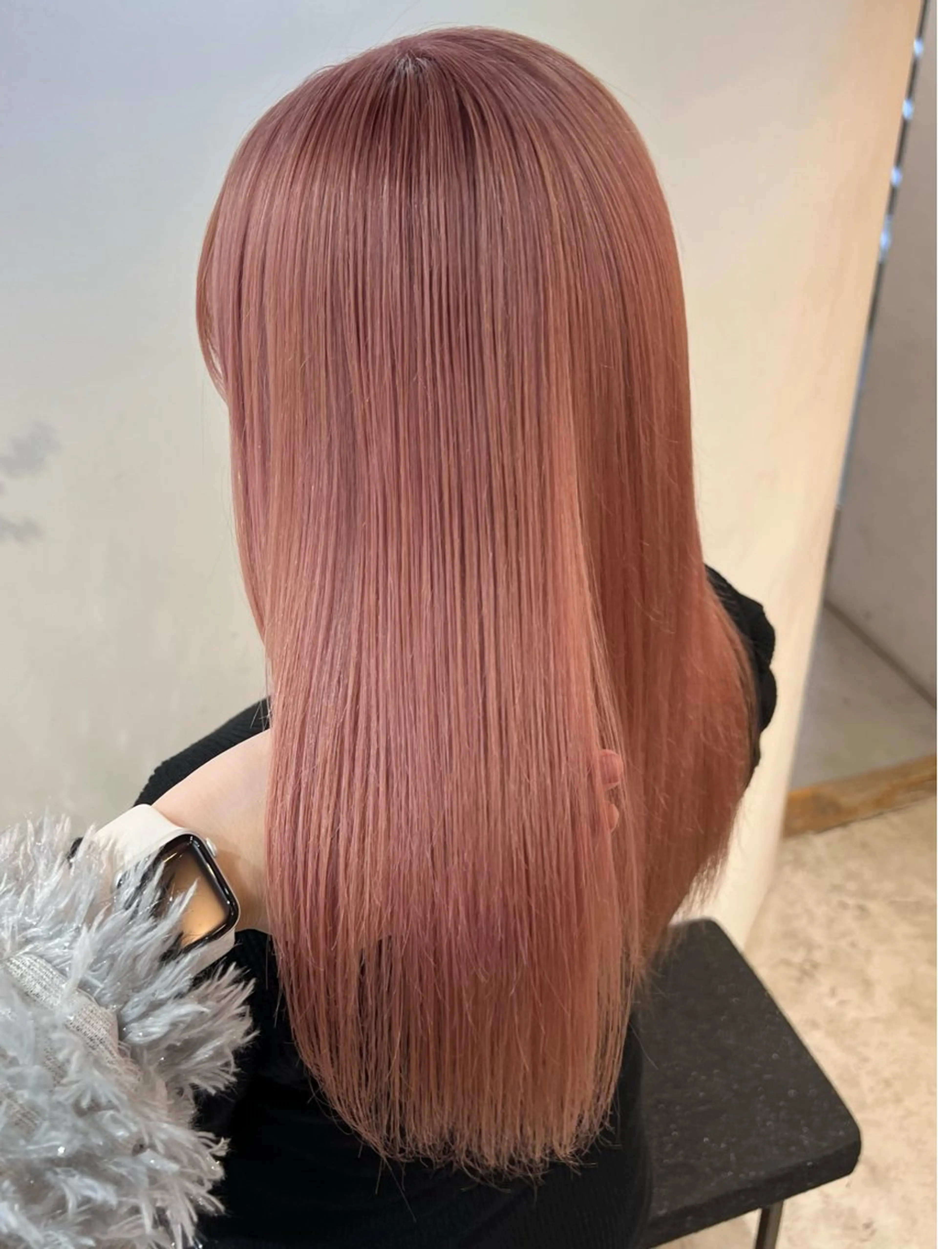 ロング ヘアカラー 暖色カラー/レイヤー カット☁️MEI☁️のヘアスタイル