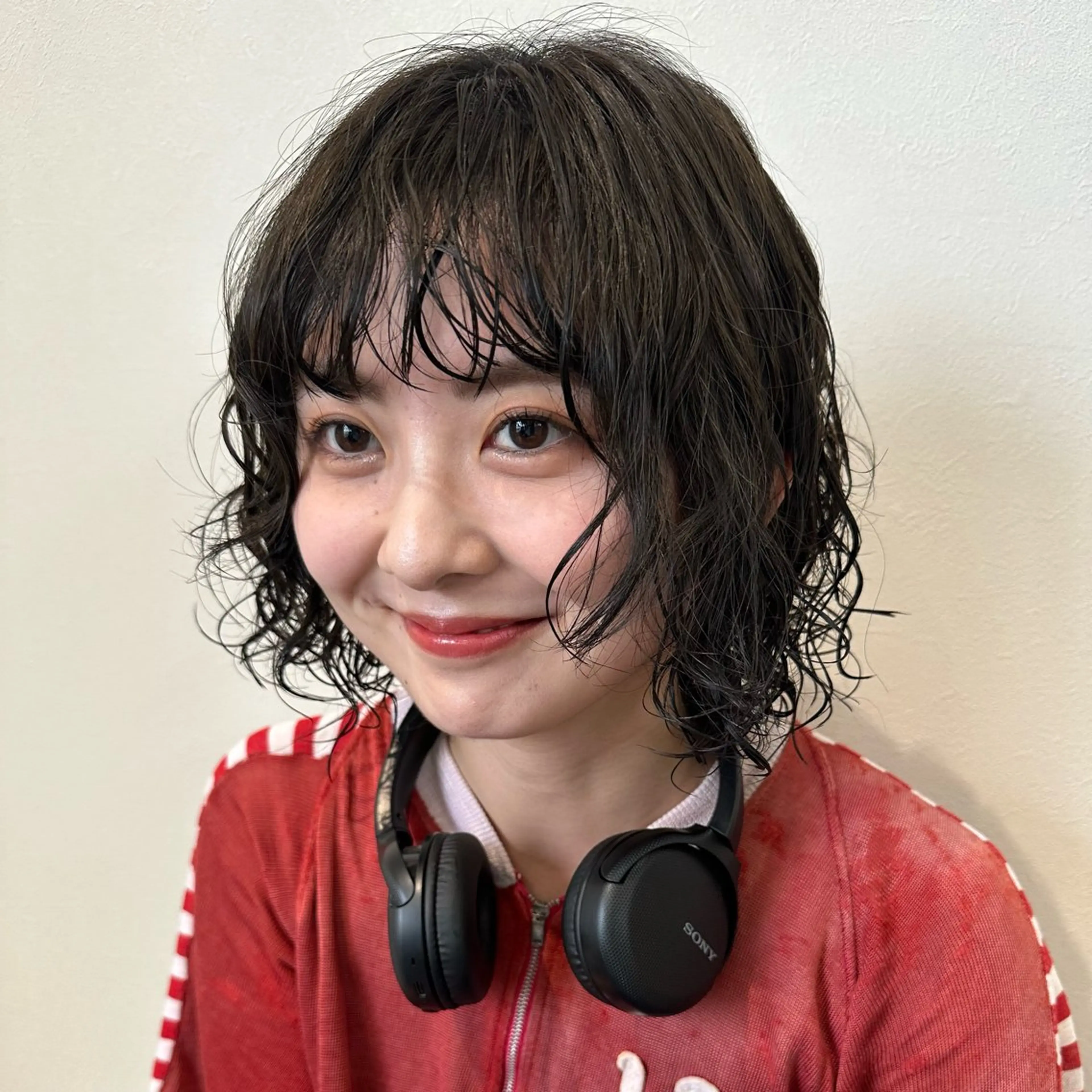 ミディアム パーマ 縮毛矯正/ヘッドスパ 牧野のヘアスタイル