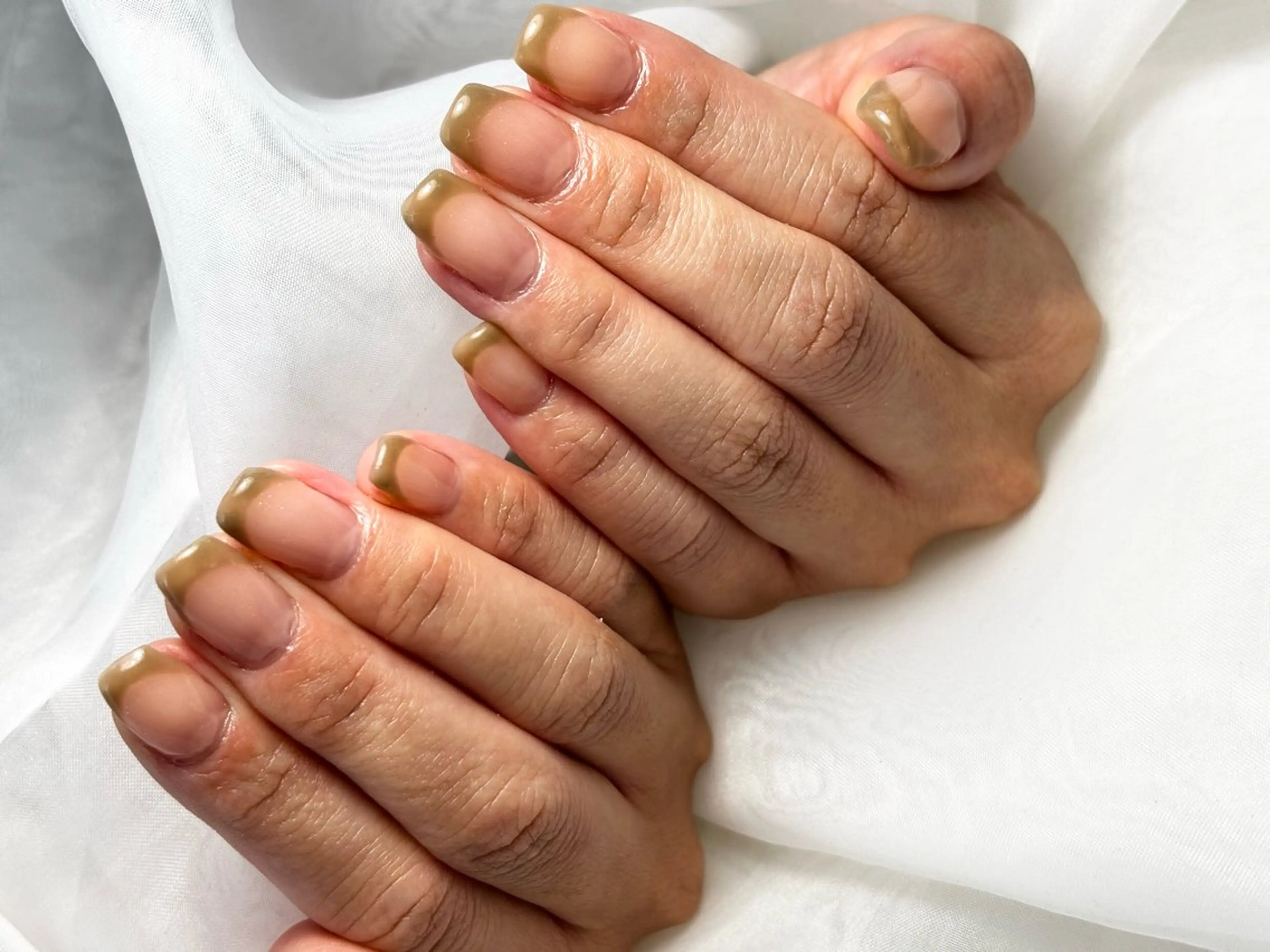 ネイル フレンチネイル ハンドネイル MIKA ♡のネイルデザイン