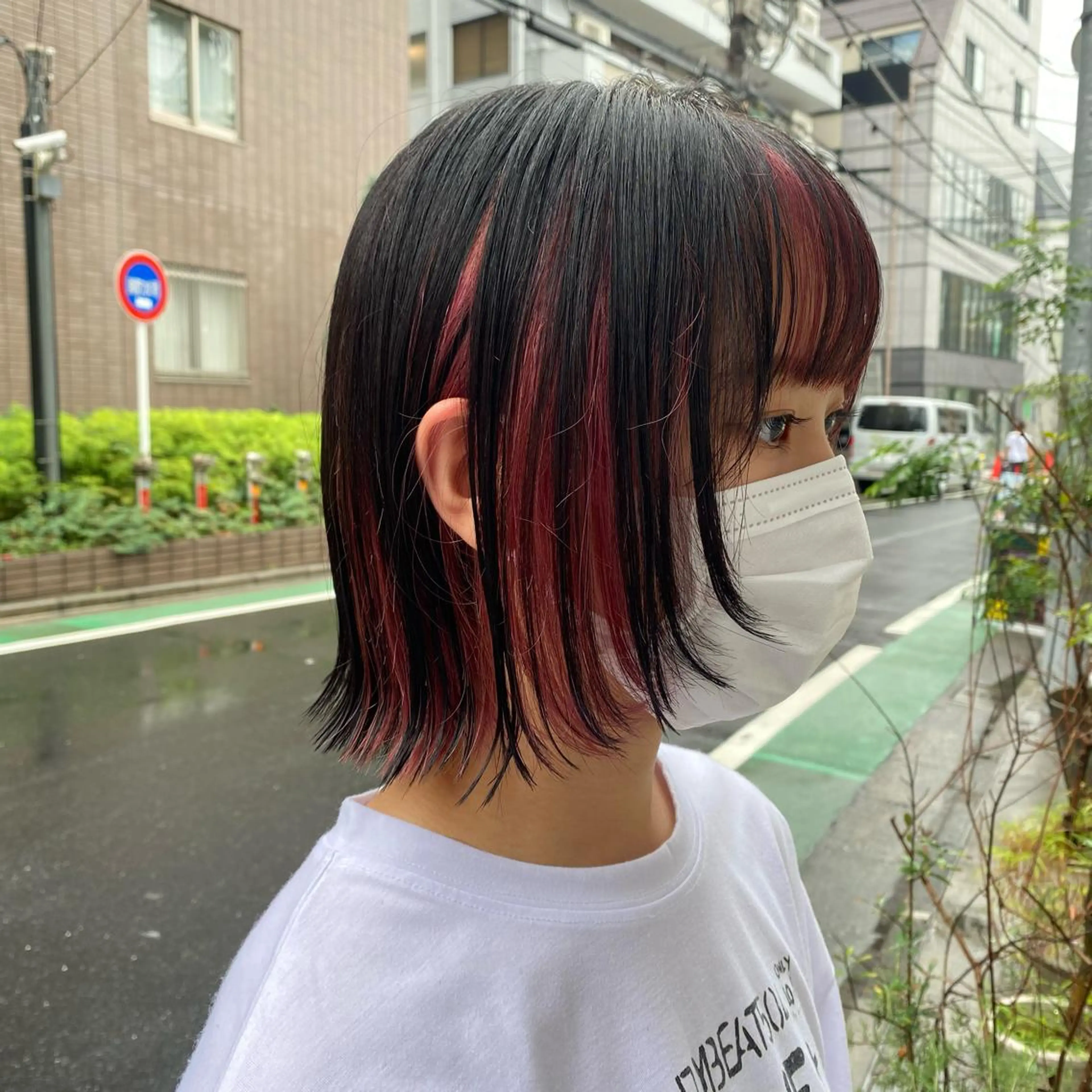 ミディアム カラー 🪭risa 暖色/レイヤー🪭のヘアスタイル