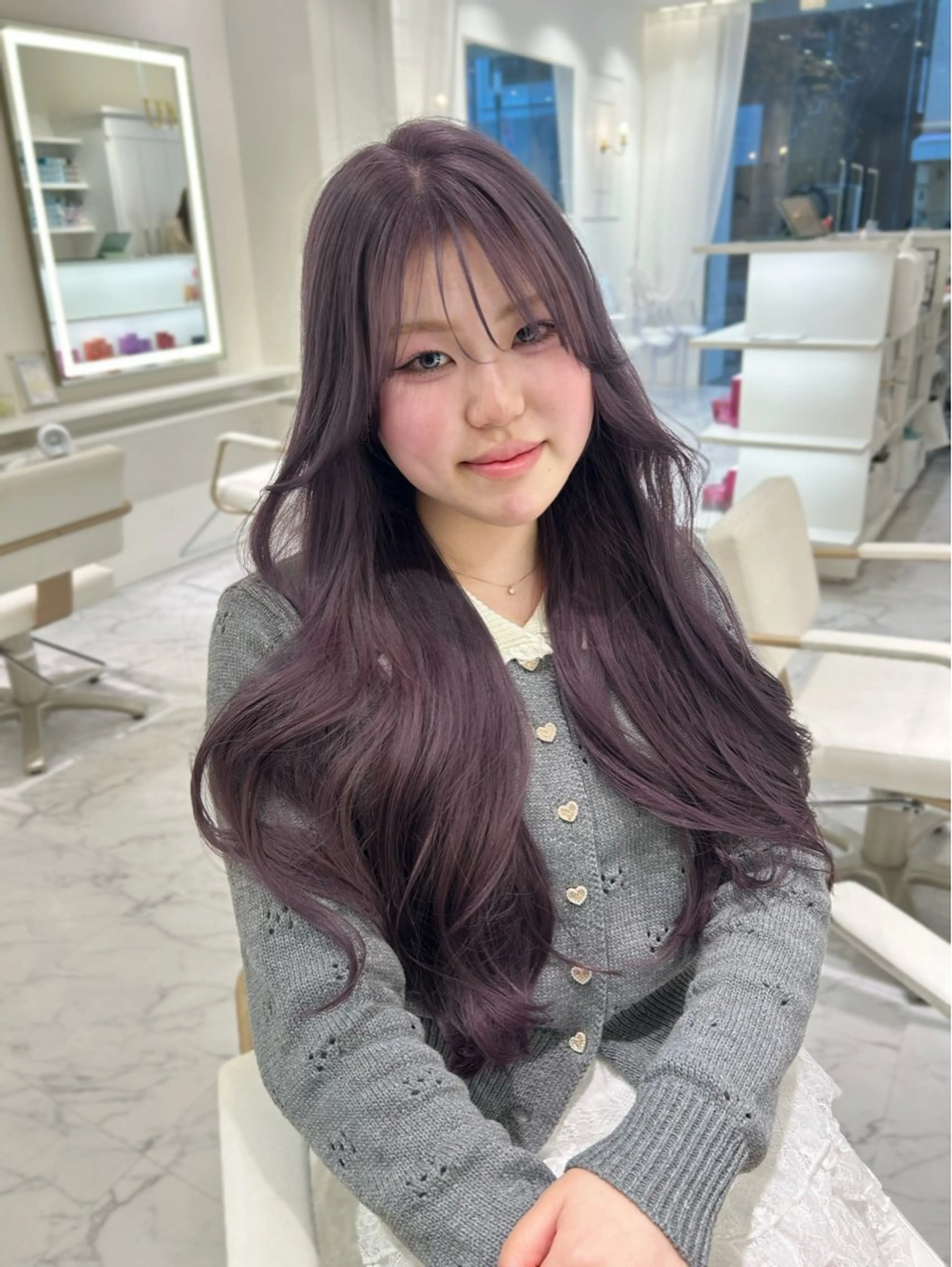 ブリーチでつくる艶カラー🎀🩰の写真