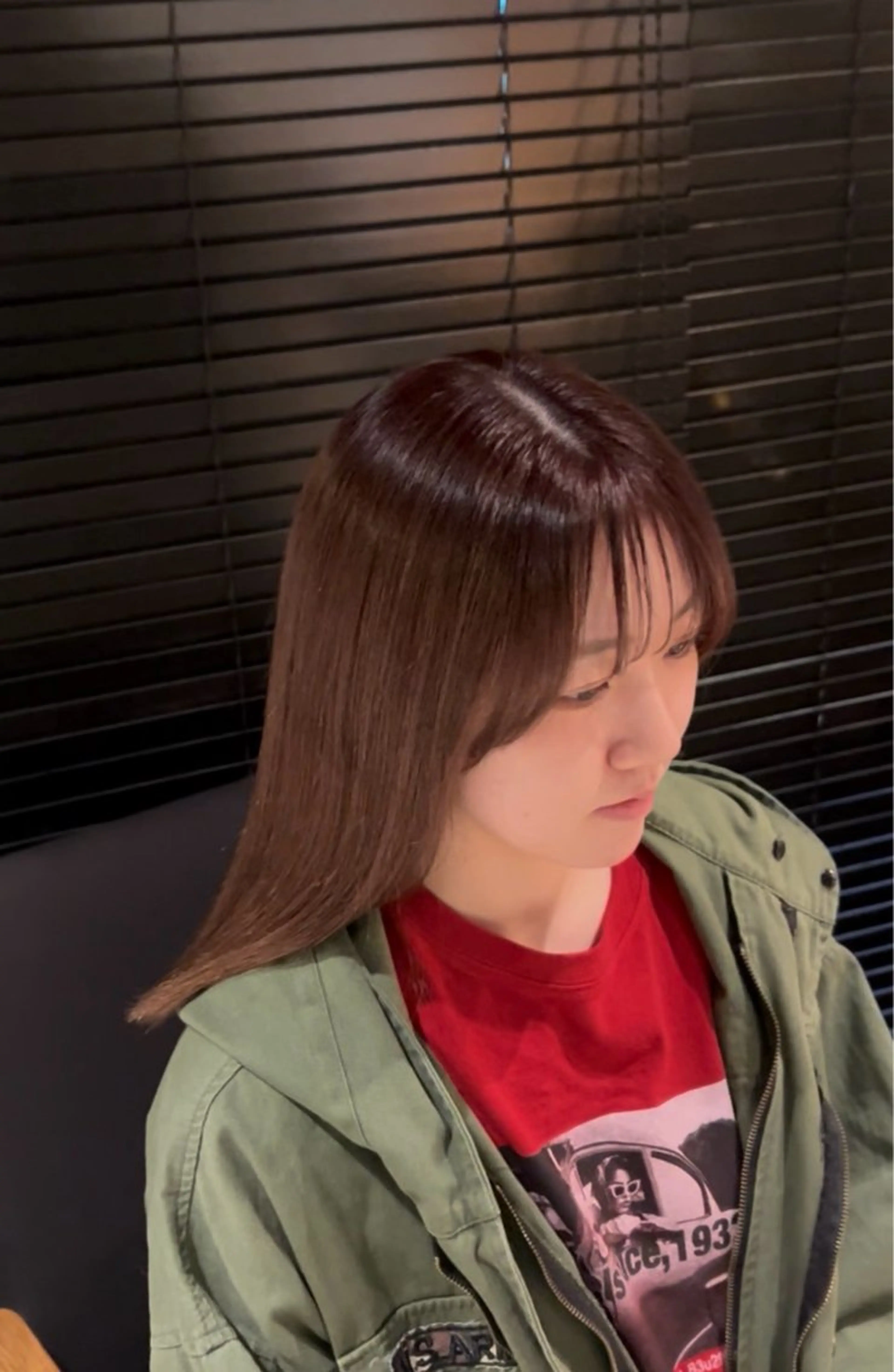 カラー organic＋atelier所属・りお ブリーチカラーのヘアスタイル