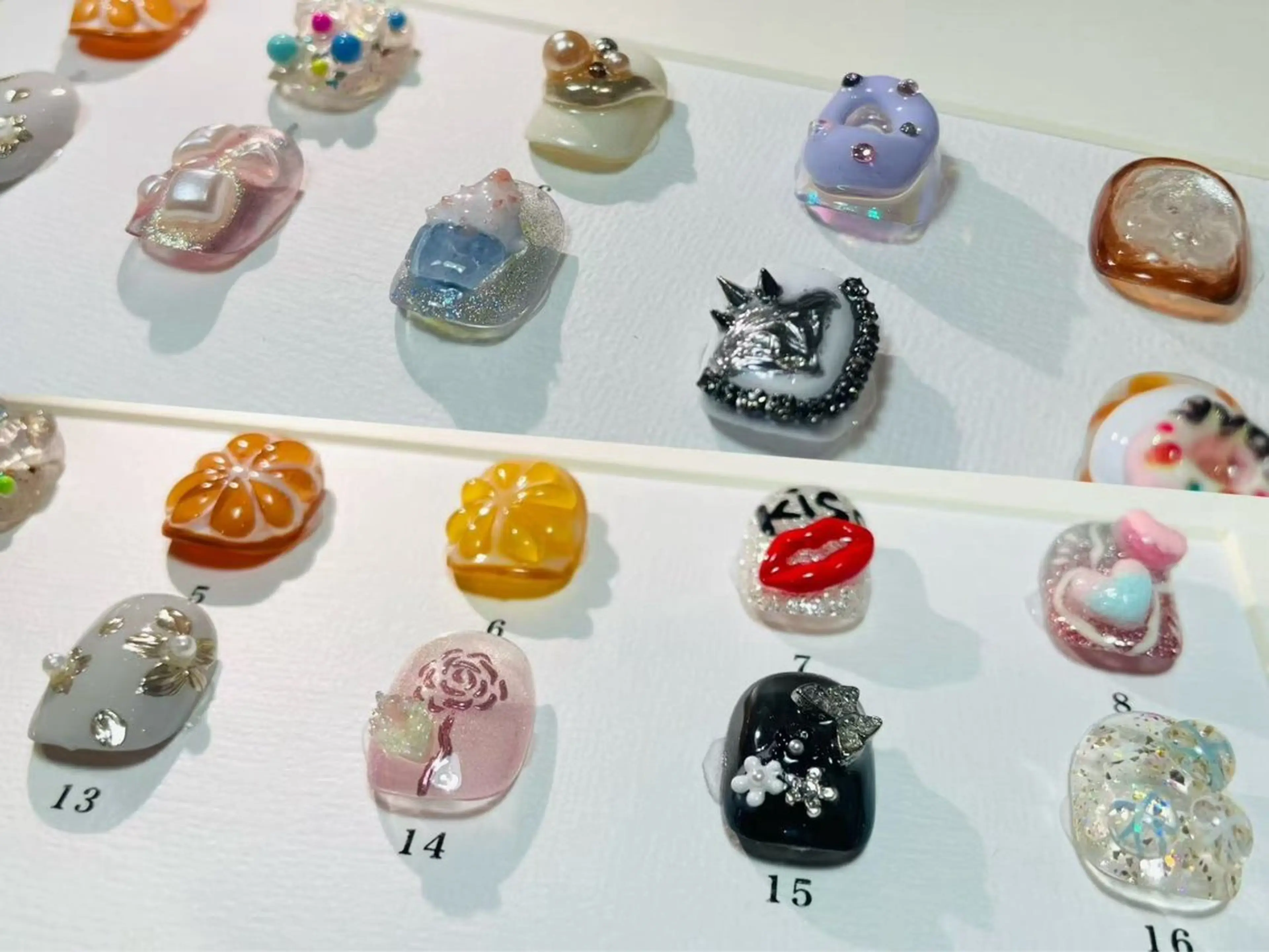 NEW OPEN特別価格◇自店デザインアート２本＋ワンカラーの写真