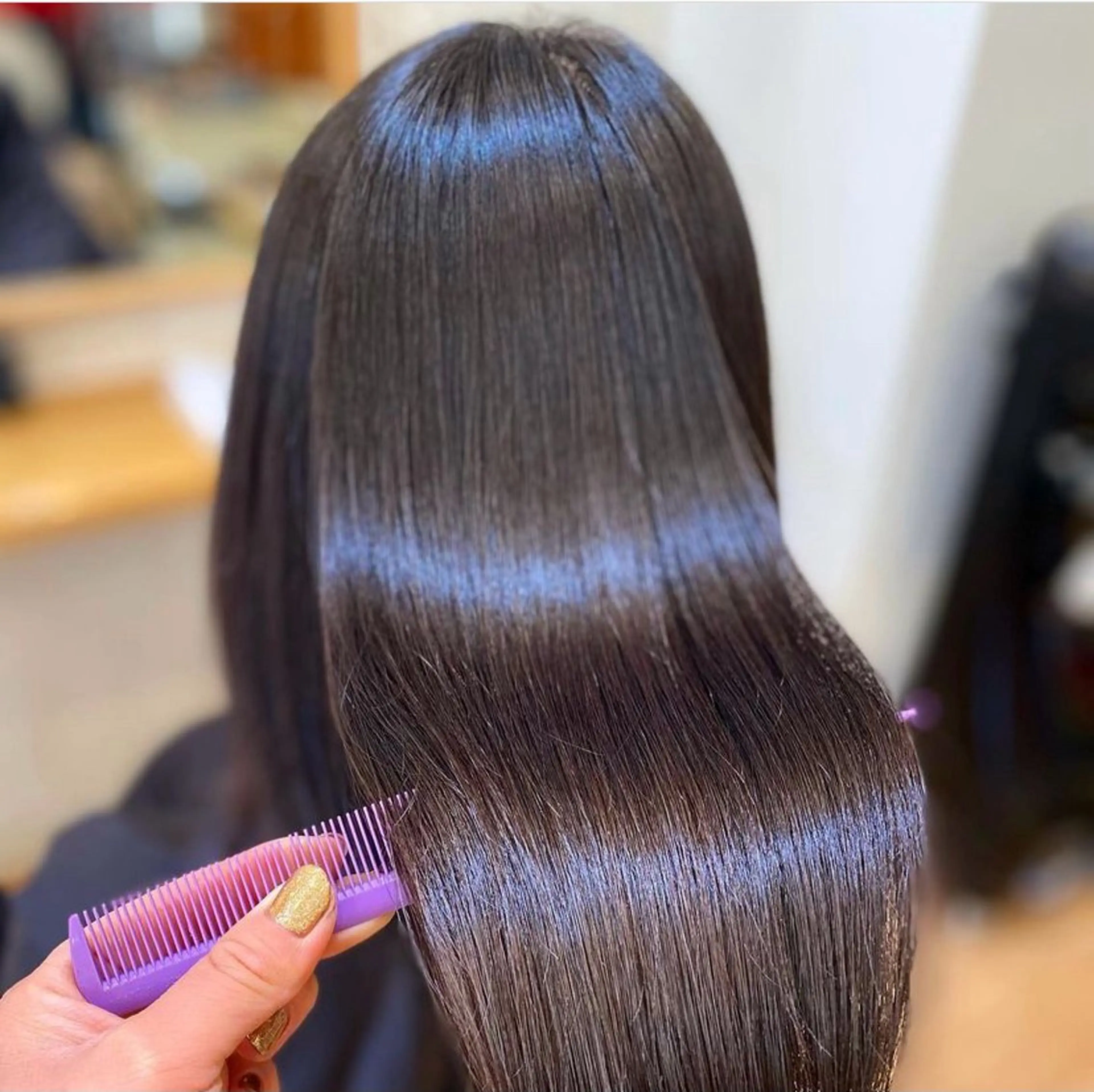 ミディアム カラー 髪質改善&トリートメント Loops鷺沼店所属・🌷髪質改善/ 落合 咲弥🌷のヘアスタイル