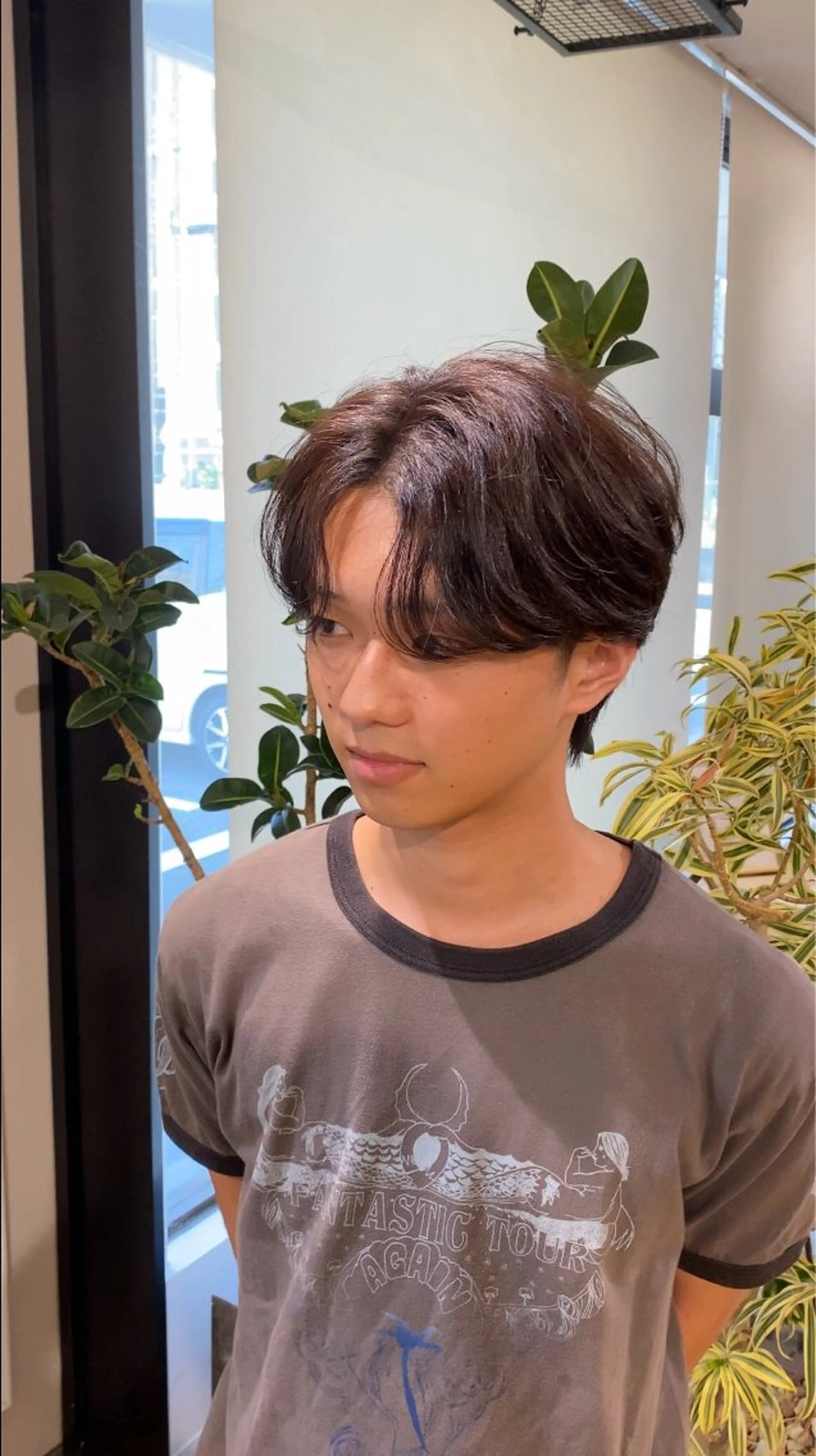 ショート メンズ yate'/ Wカラー/小出捷也のヘアスタイル