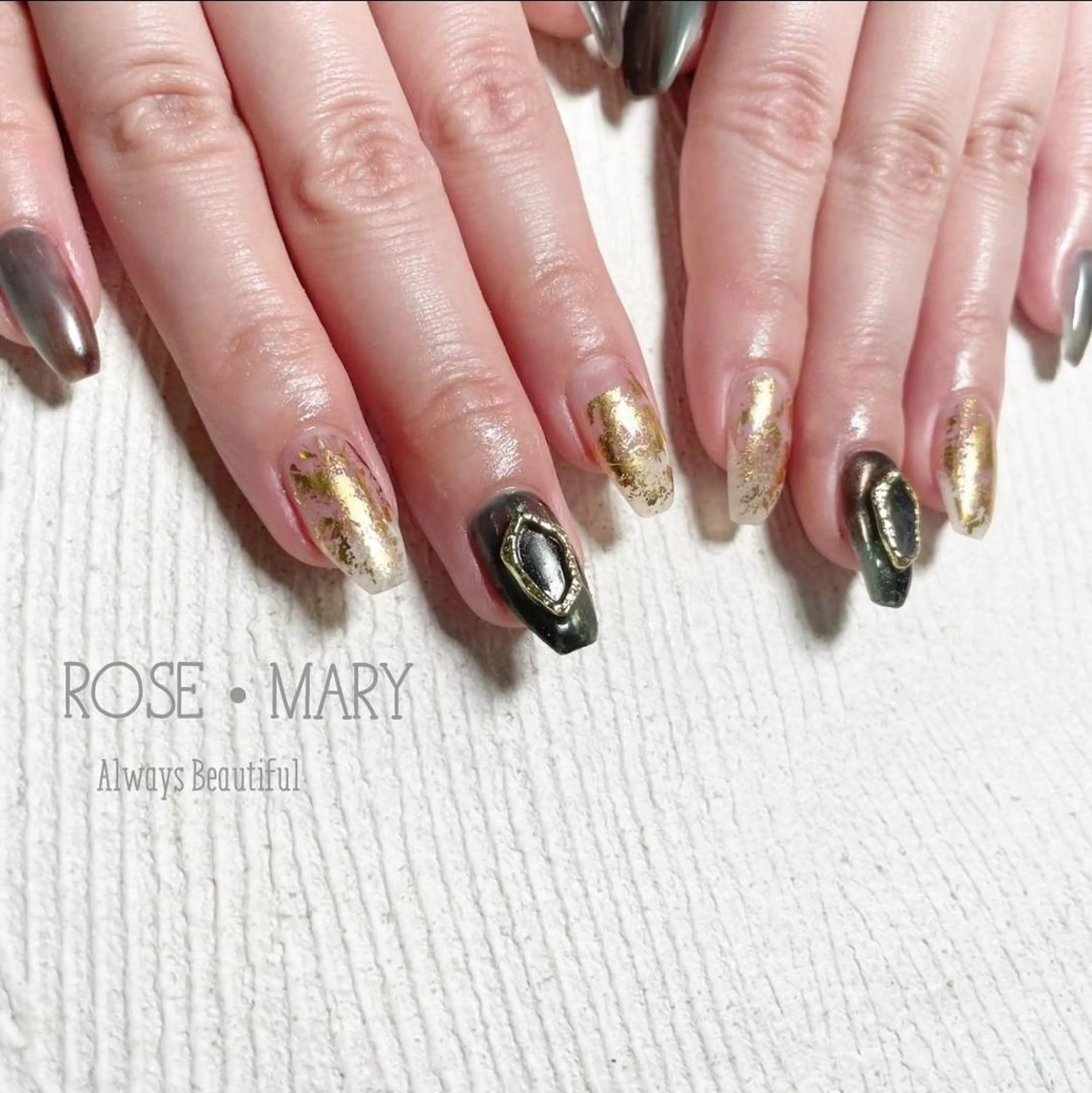 ネイル ハンドネイル ROSE・ MARY 鈴木のネイルデザイン