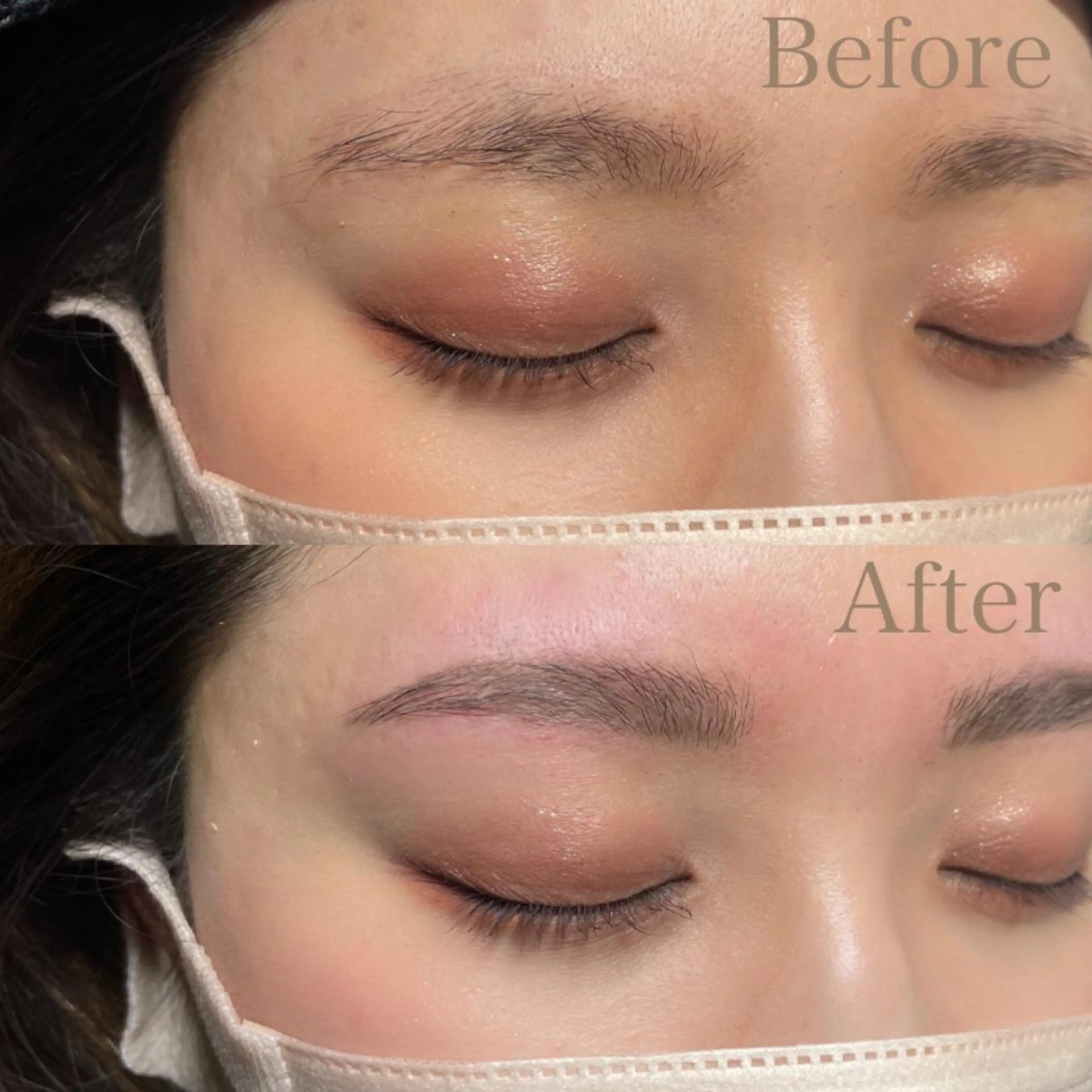 アイブロウ ハリウッドブロウリフト バイフルール アイラッシュサロンのマツエク・マツパデザイン