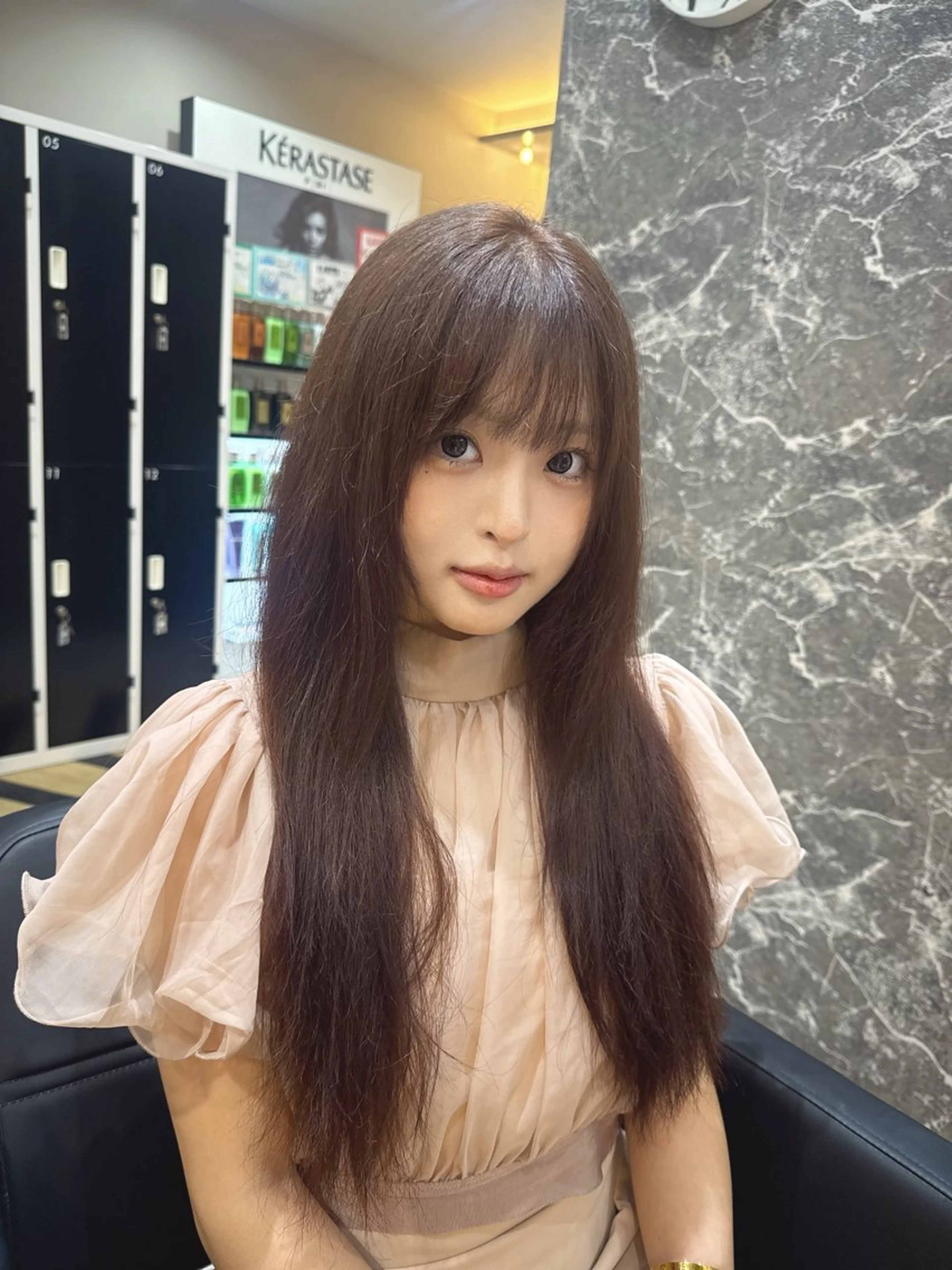 ロング ラピス大阪アメ村店所属・大阪ハイトーン✨ 🇺🇸髪質改善🌴のヘアスタイル