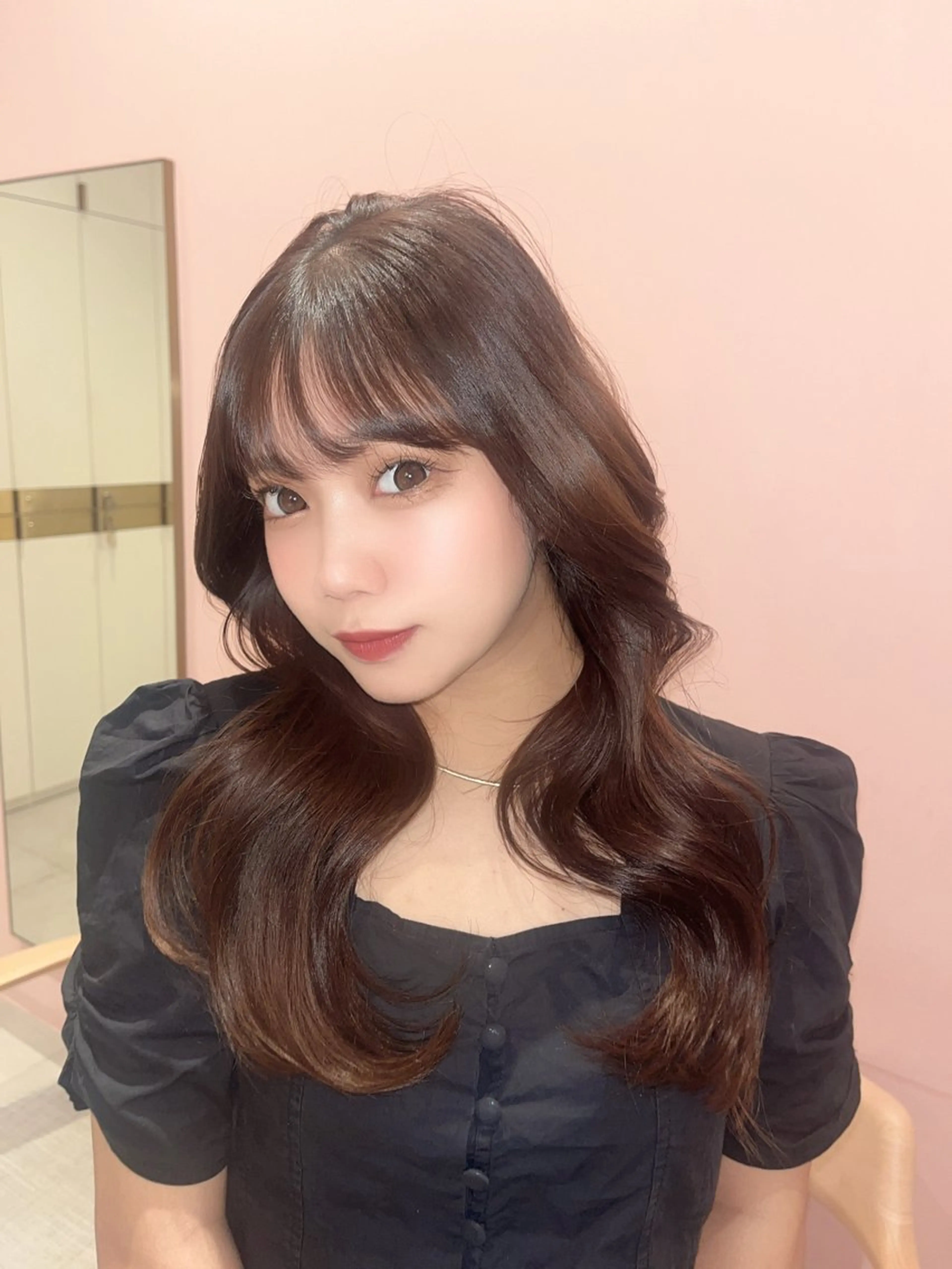 🉐12月限定限定カット＋ケアカラー＋トリートメント_￥3000の写真