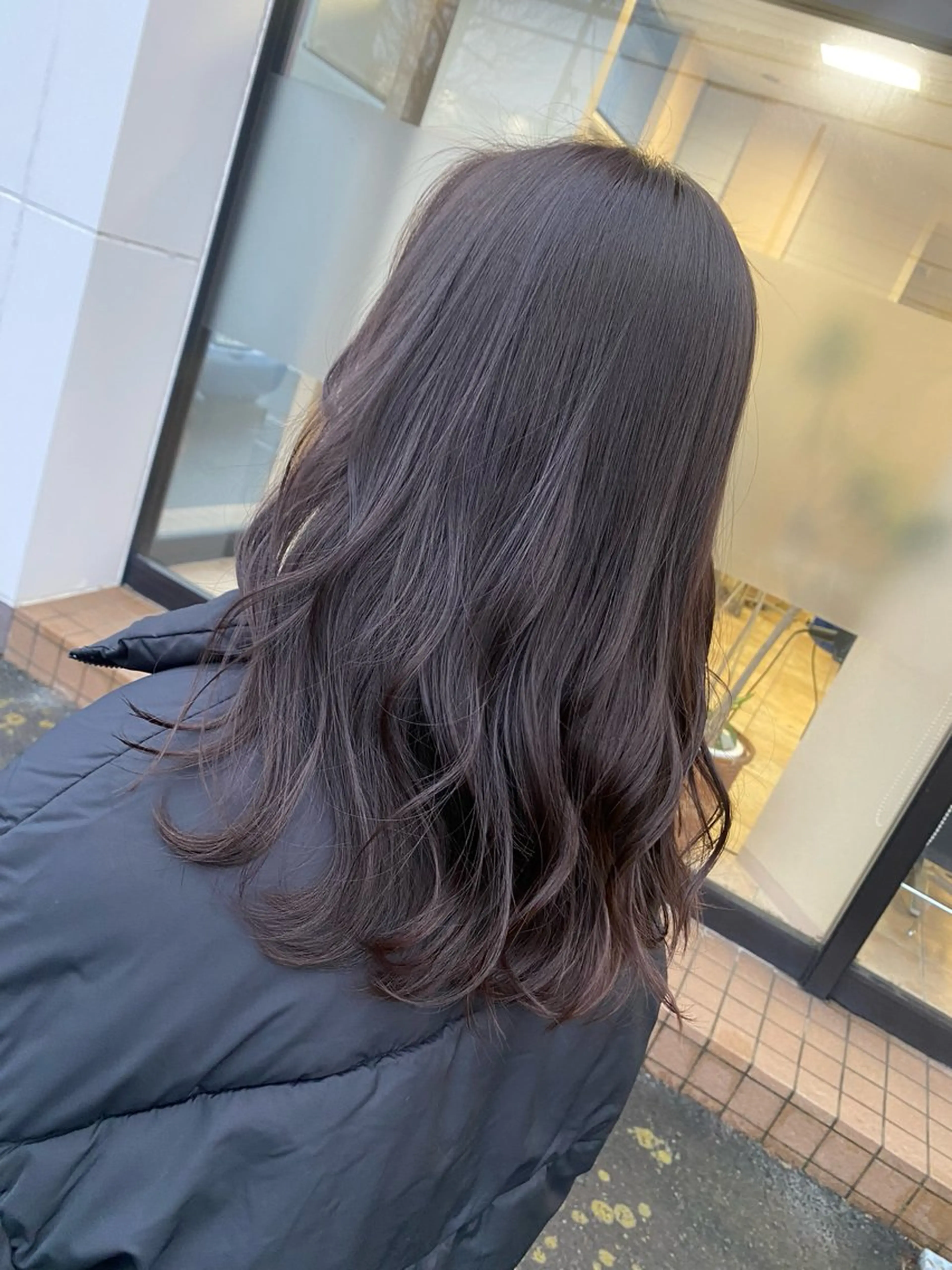 セミロング カット ヘアカラー トリートメント 🇰🇷韓国風顔周り NANAMI🇰🇷のヘアスタイル