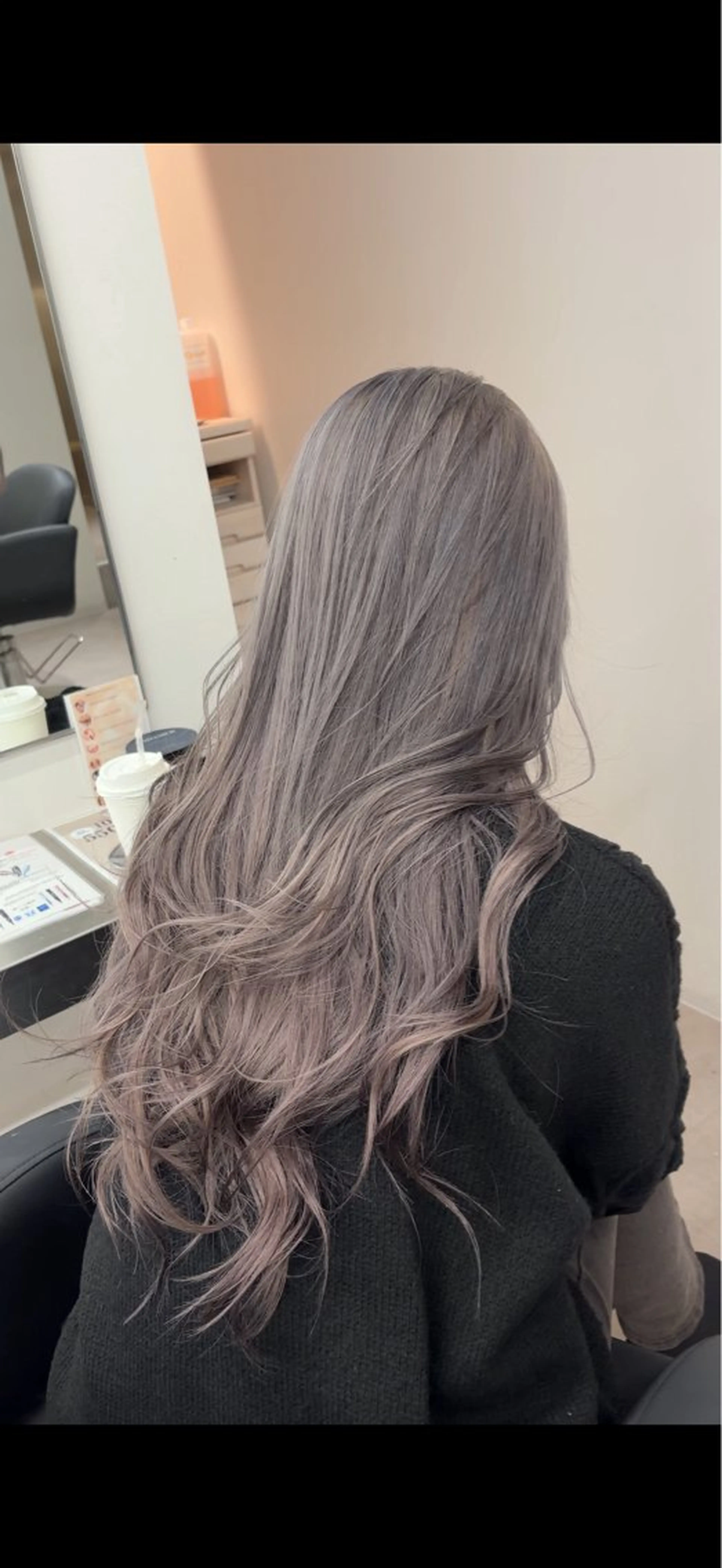 ロング カット ヘアカラー トリートメント 似合わせカラー/ ブリーチ🤩店長レンのヘアスタイル