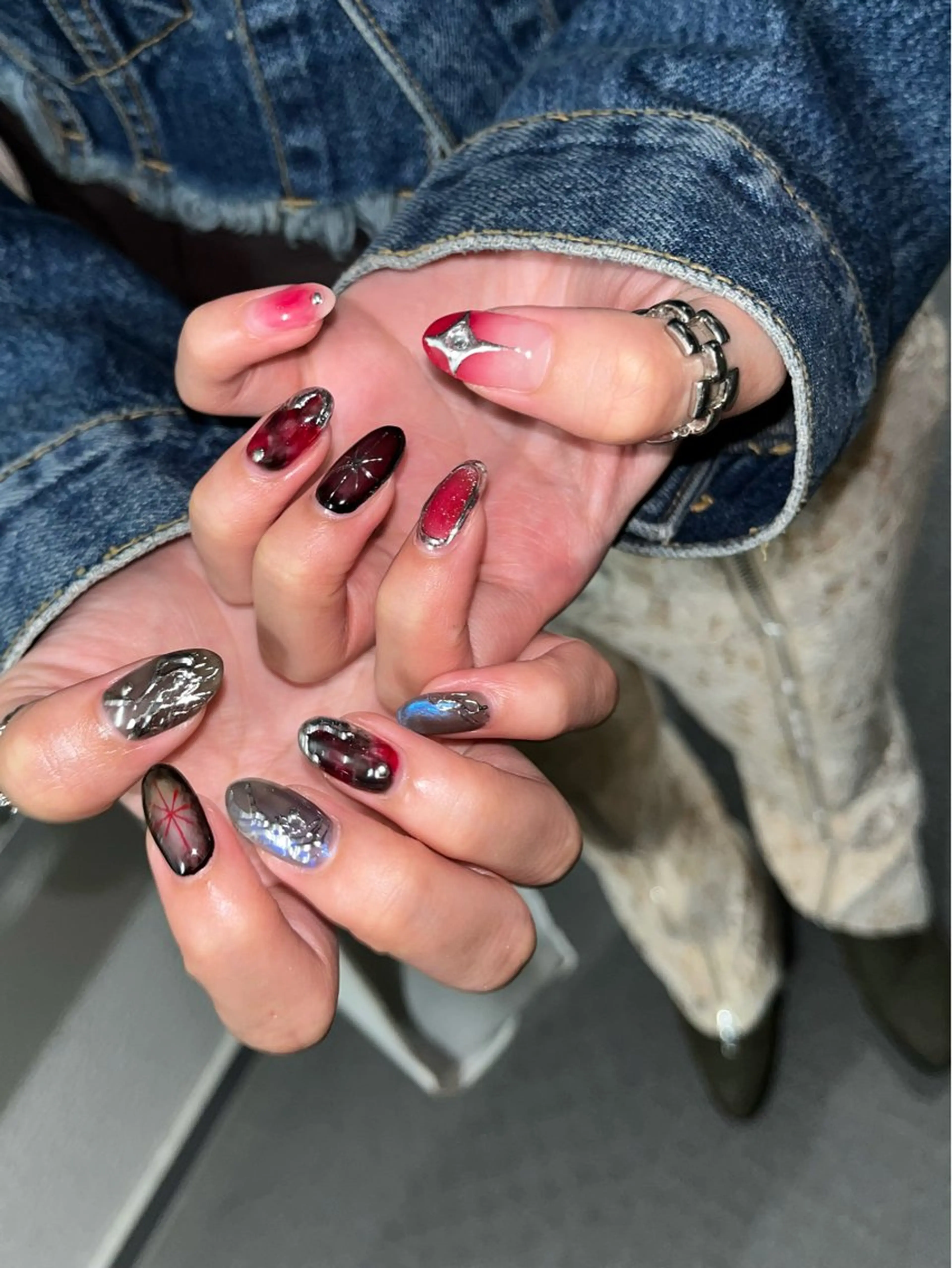 ネイル ハンドネイル フットネイル Nailsalon Fave/Rinaのネイルデザイン