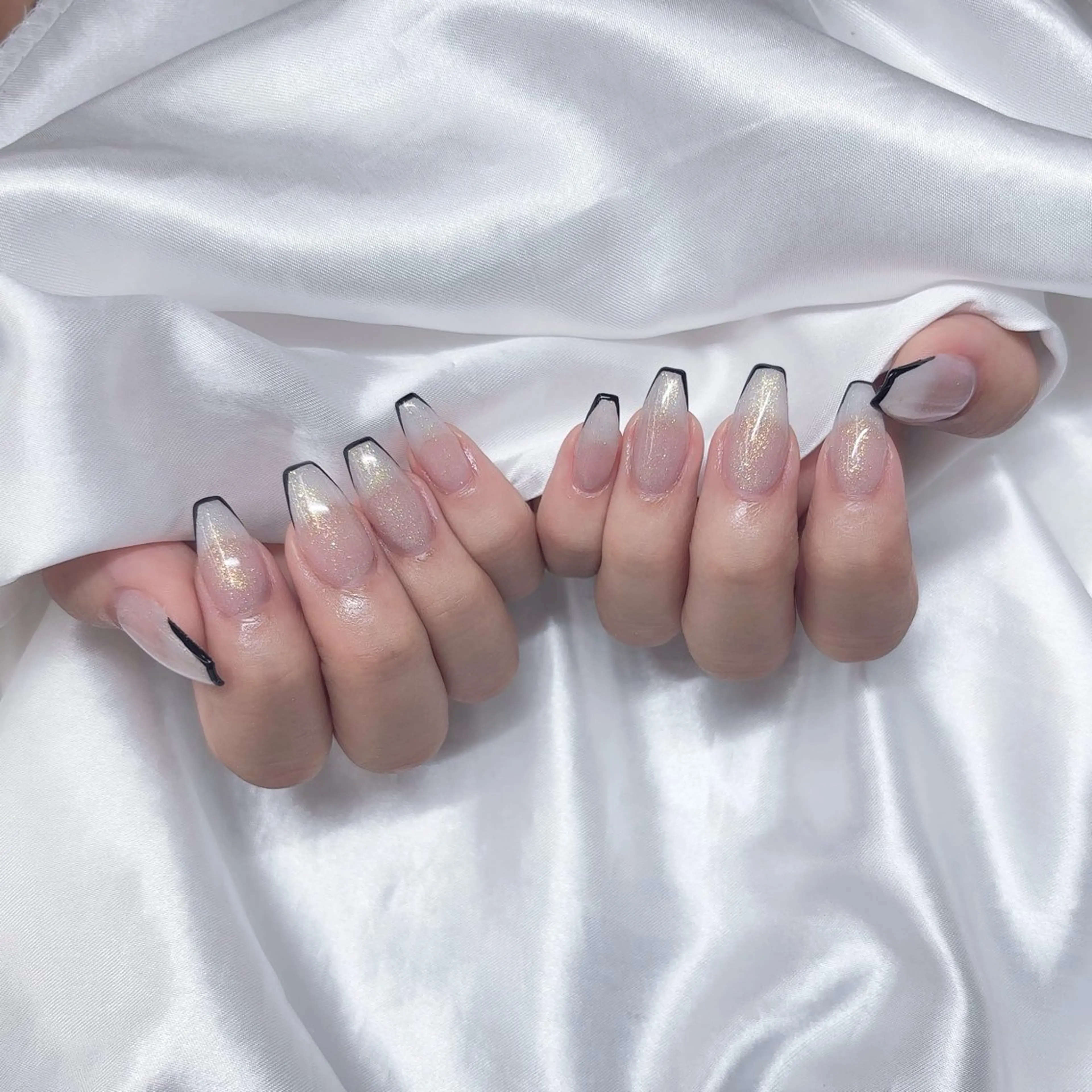 ネイル フレンチネイル ハンドネイル 京橋/ Lance nail Minaのネイルデザイン