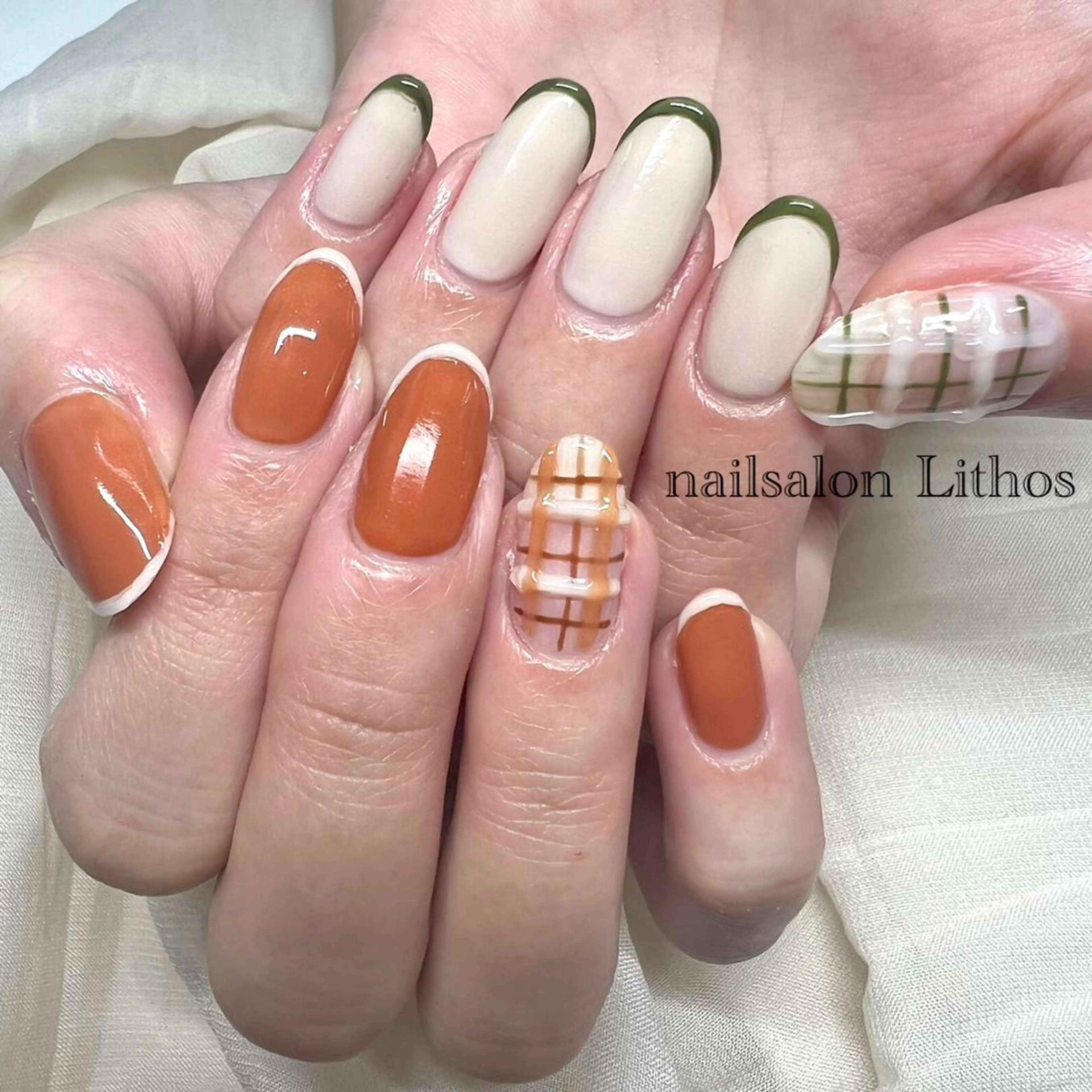 ネイル ラメ(グリッター) ハンドネイル nailsalon Lithos所属・nailsalon Recontreのネイルデザイン