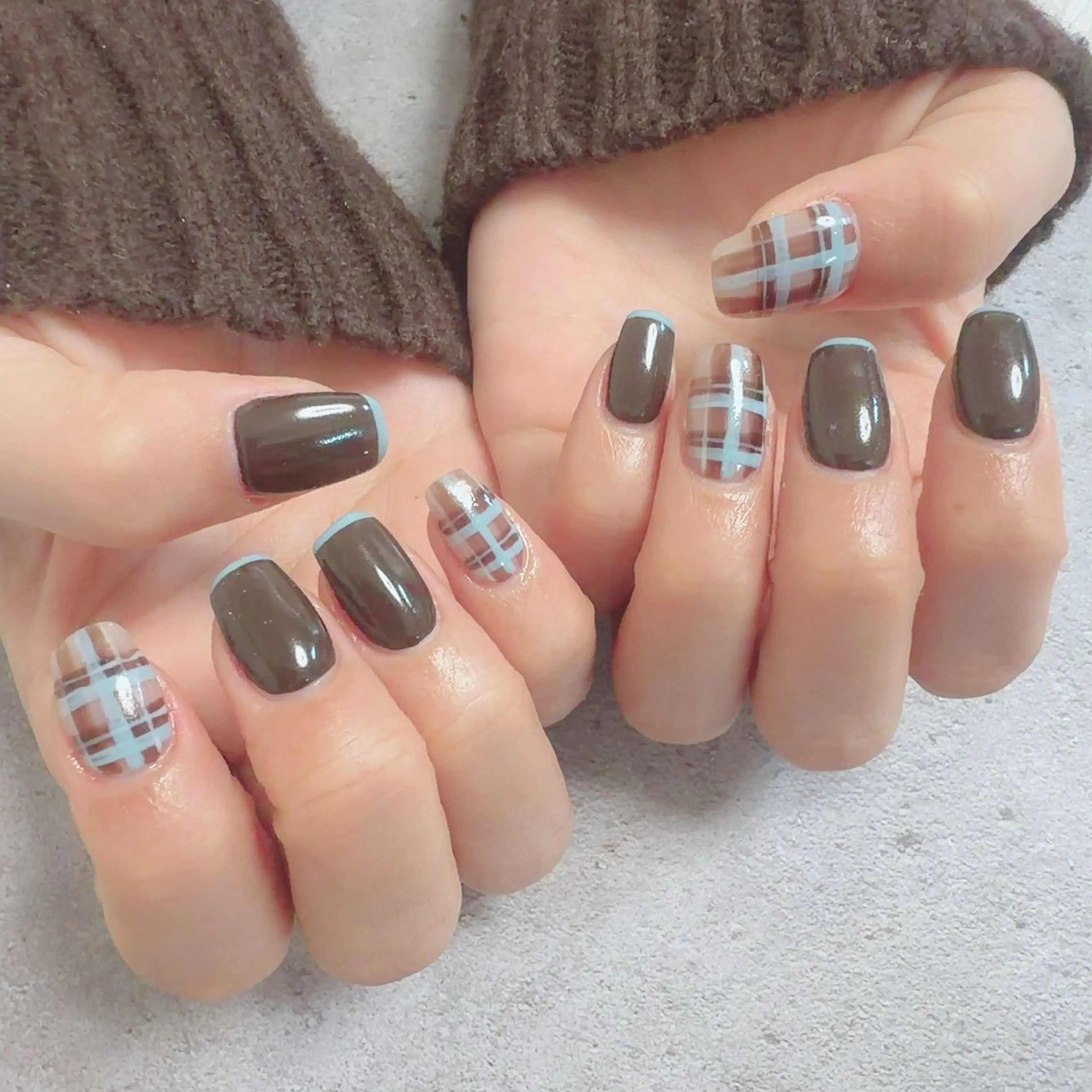 ネイル ハンドネイル 🤎Yun nail salon🤎のネイルデザイン