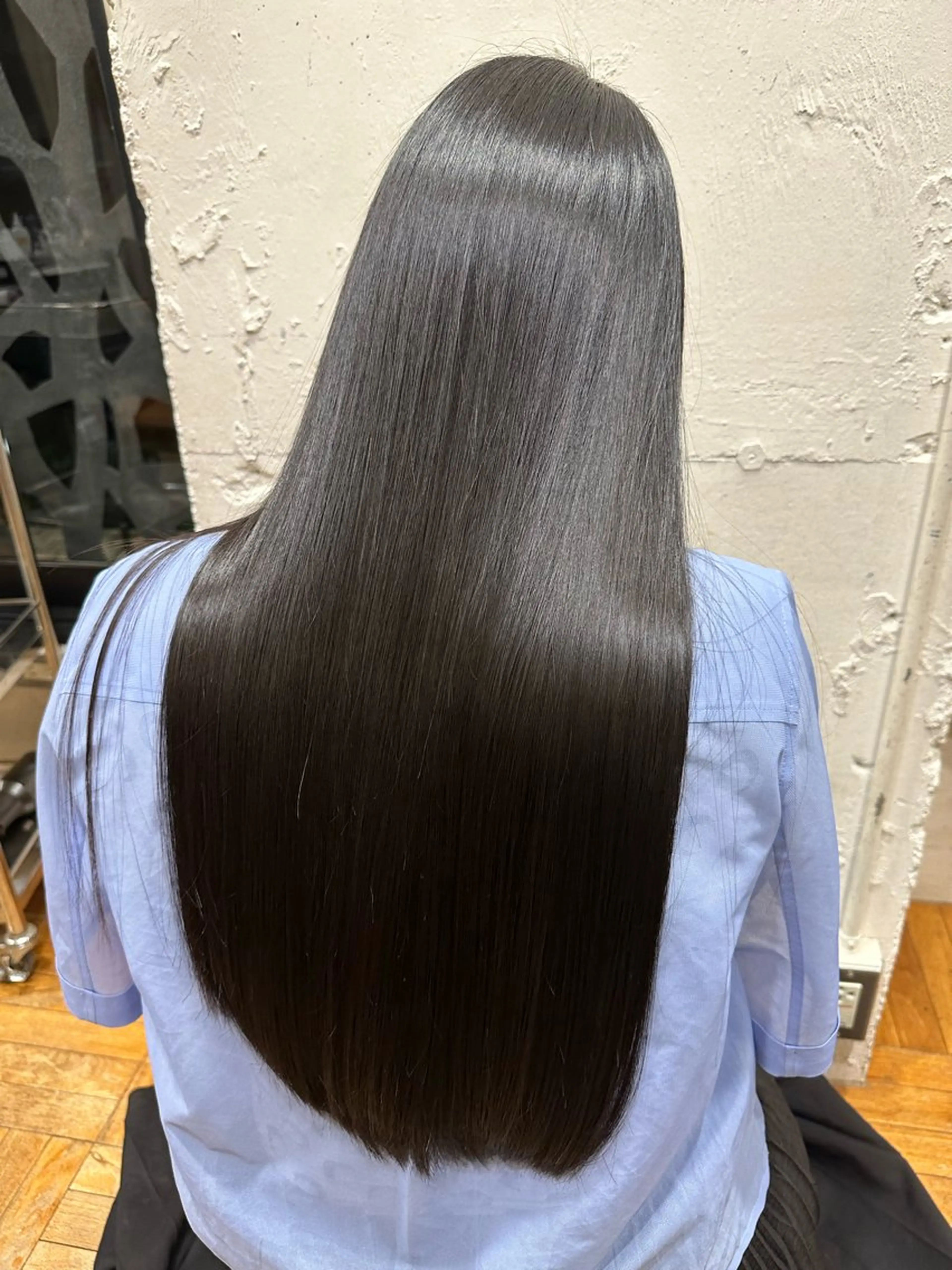 ストレートパーマの写真