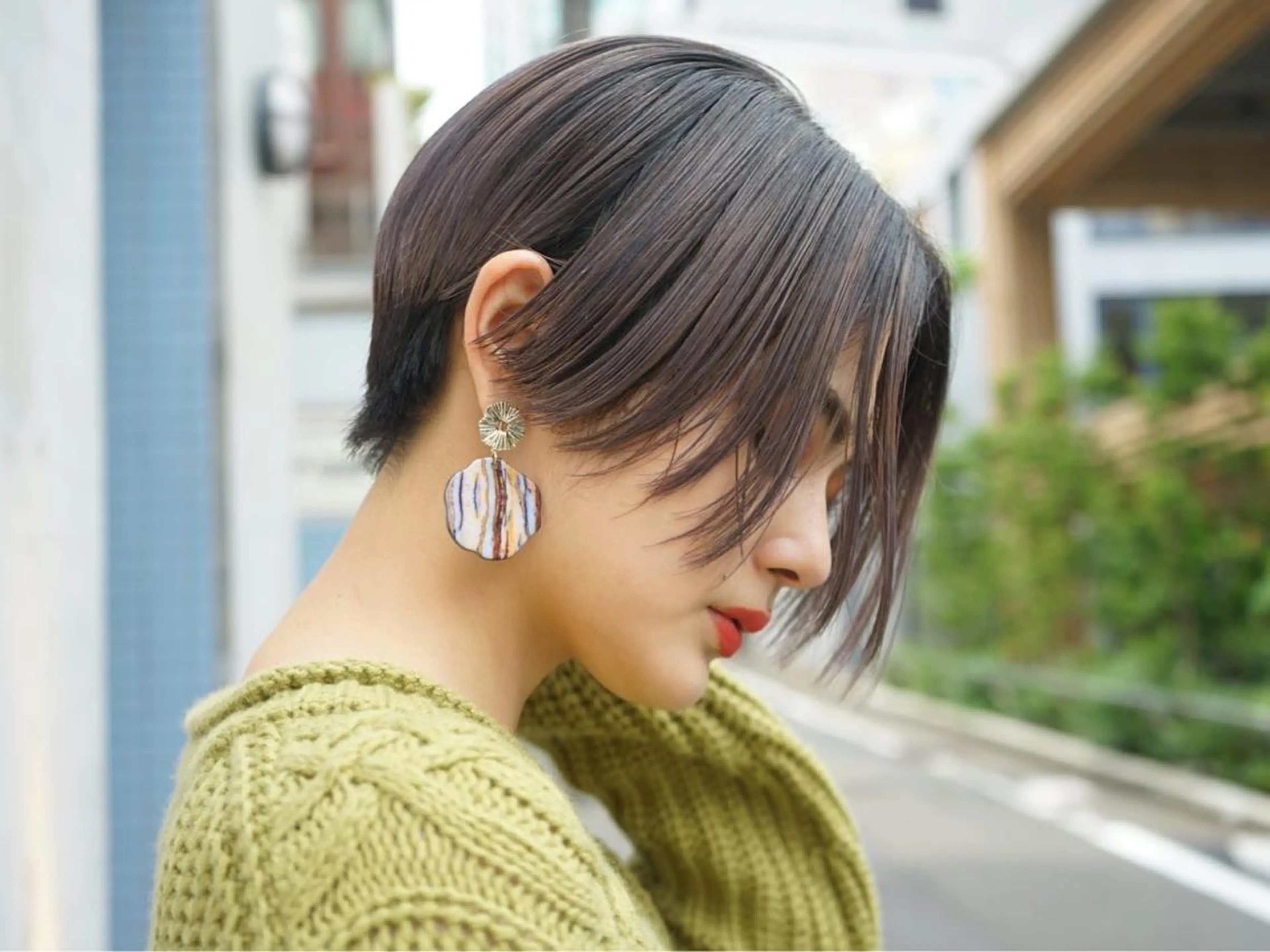 ミディアム カラー メンズNo.1💥 ユウトのヘアスタイル