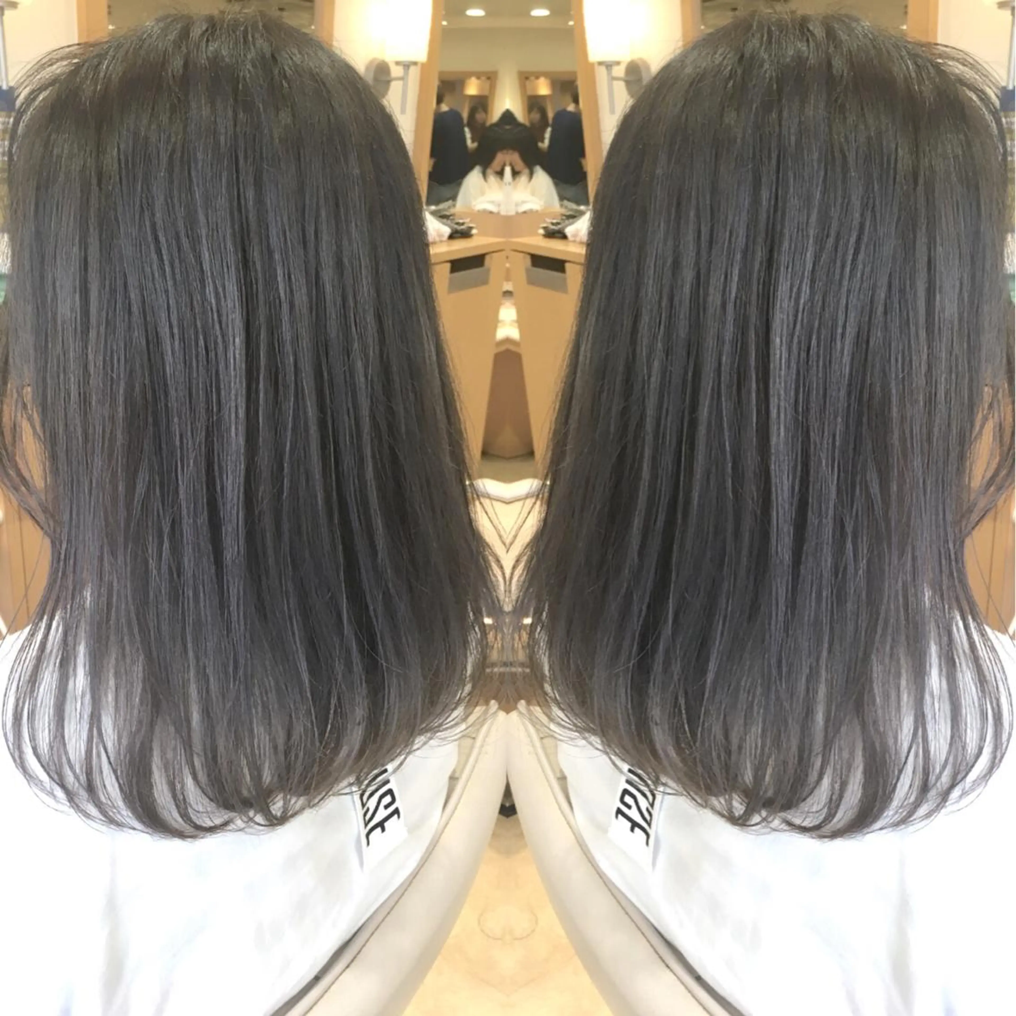 セミロング 🐝肥田 しょーと🐝のヘアスタイル