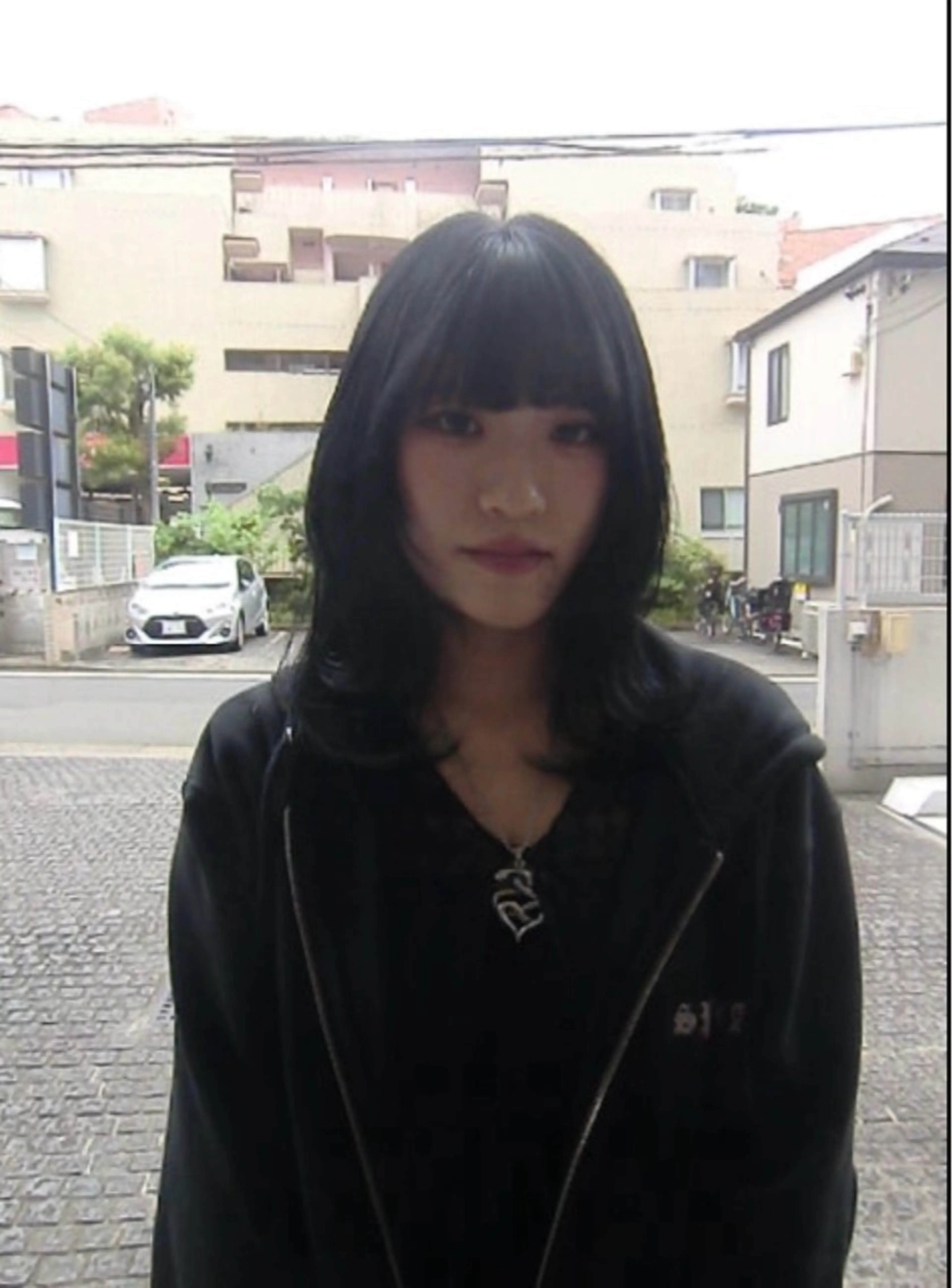 ミディアム ハッシュカット カット ヘアカラー ハイトーン/艶カラー 🐈‍⬛kotoseのヘアスタイル