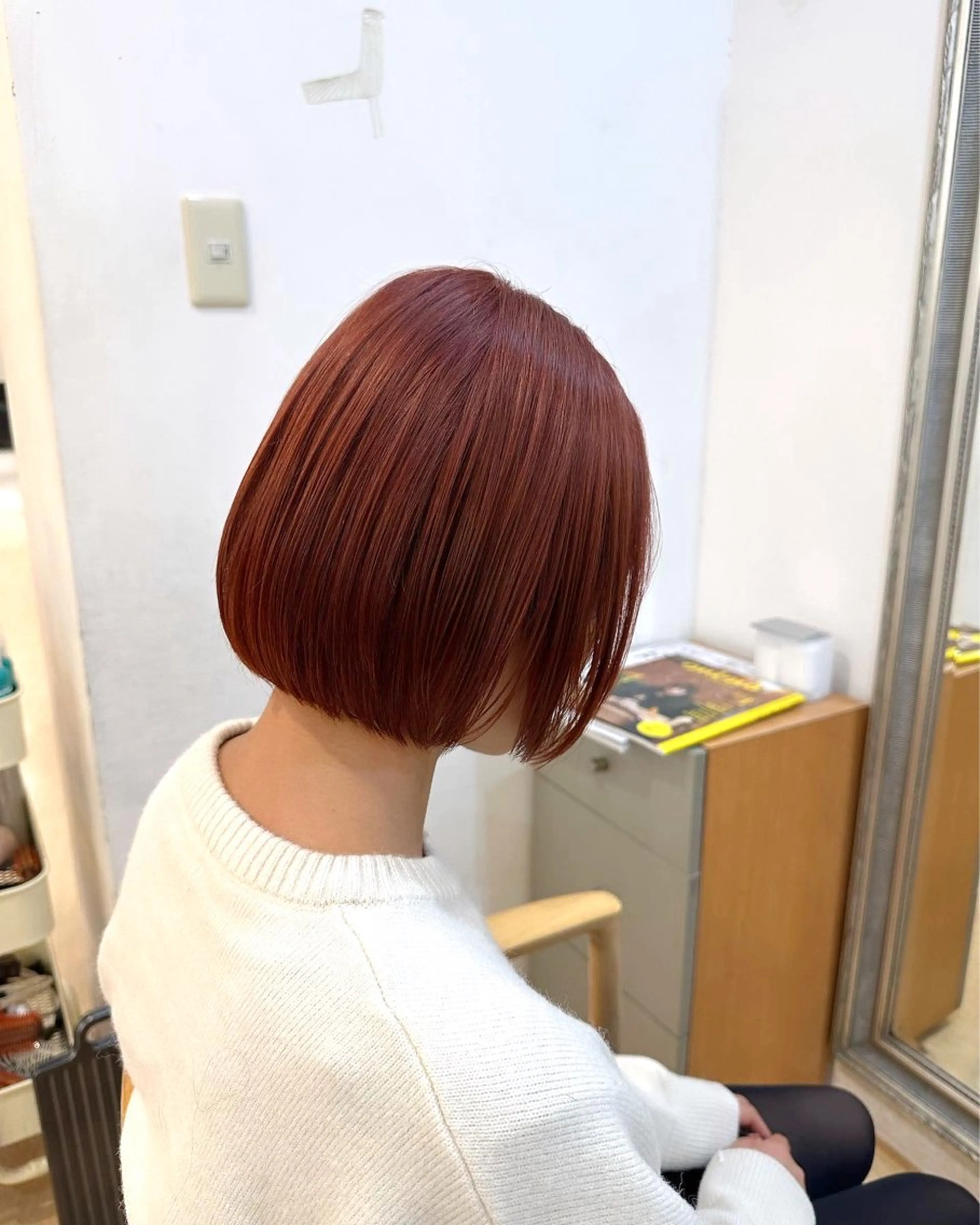 ミディアム ボブ 渡辺 良城のヘアスタイル