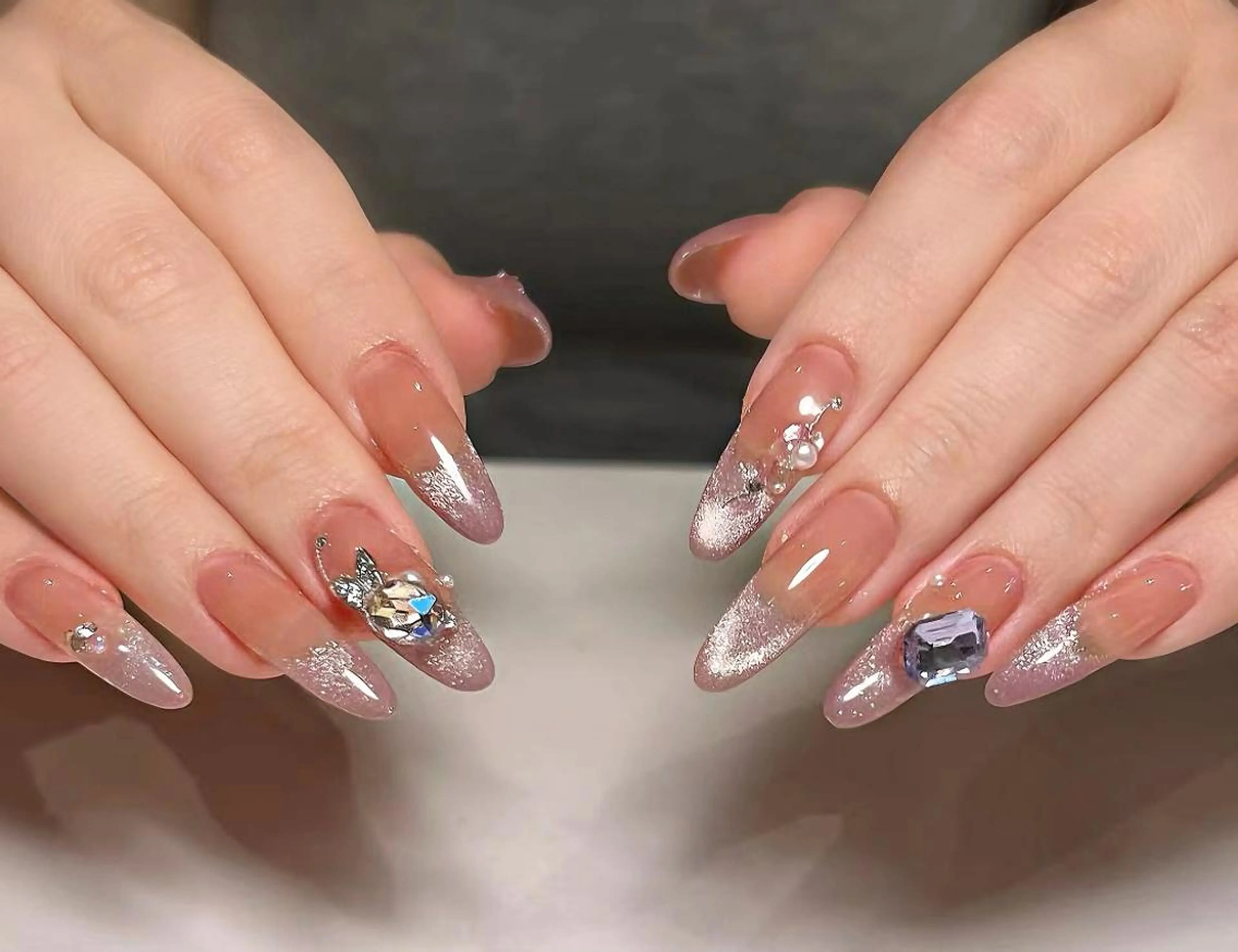 ネイル ハンドネイル 🎀 KiKi_nailのネイルデザイン