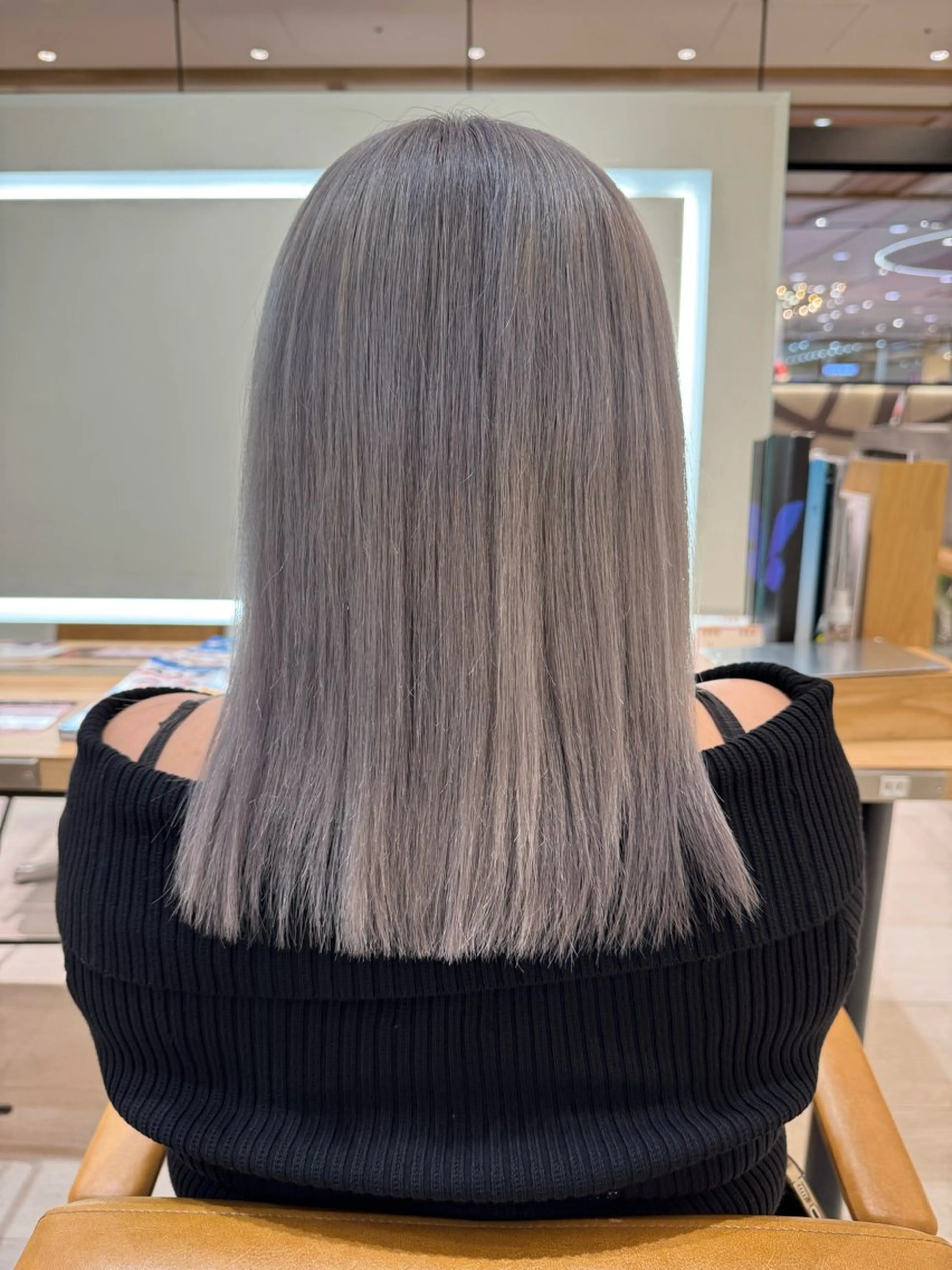 ミディアム 平塚/ハイトーン/ 骨格カット🍏ころあのヘアスタイル