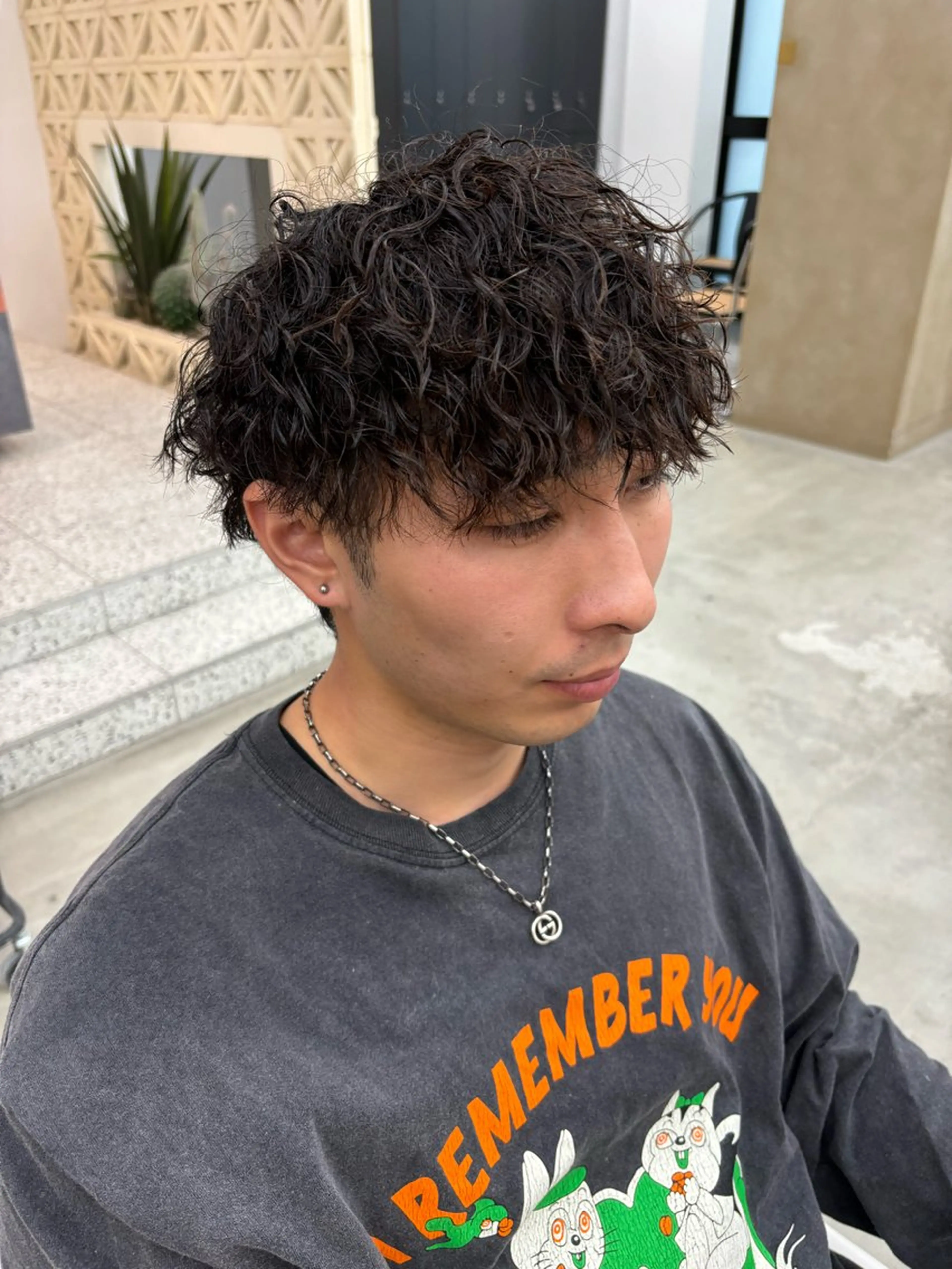 パーマ メンズ カット パーマ メンズ特化/パーマ /名駅/SUMIのヘアスタイル