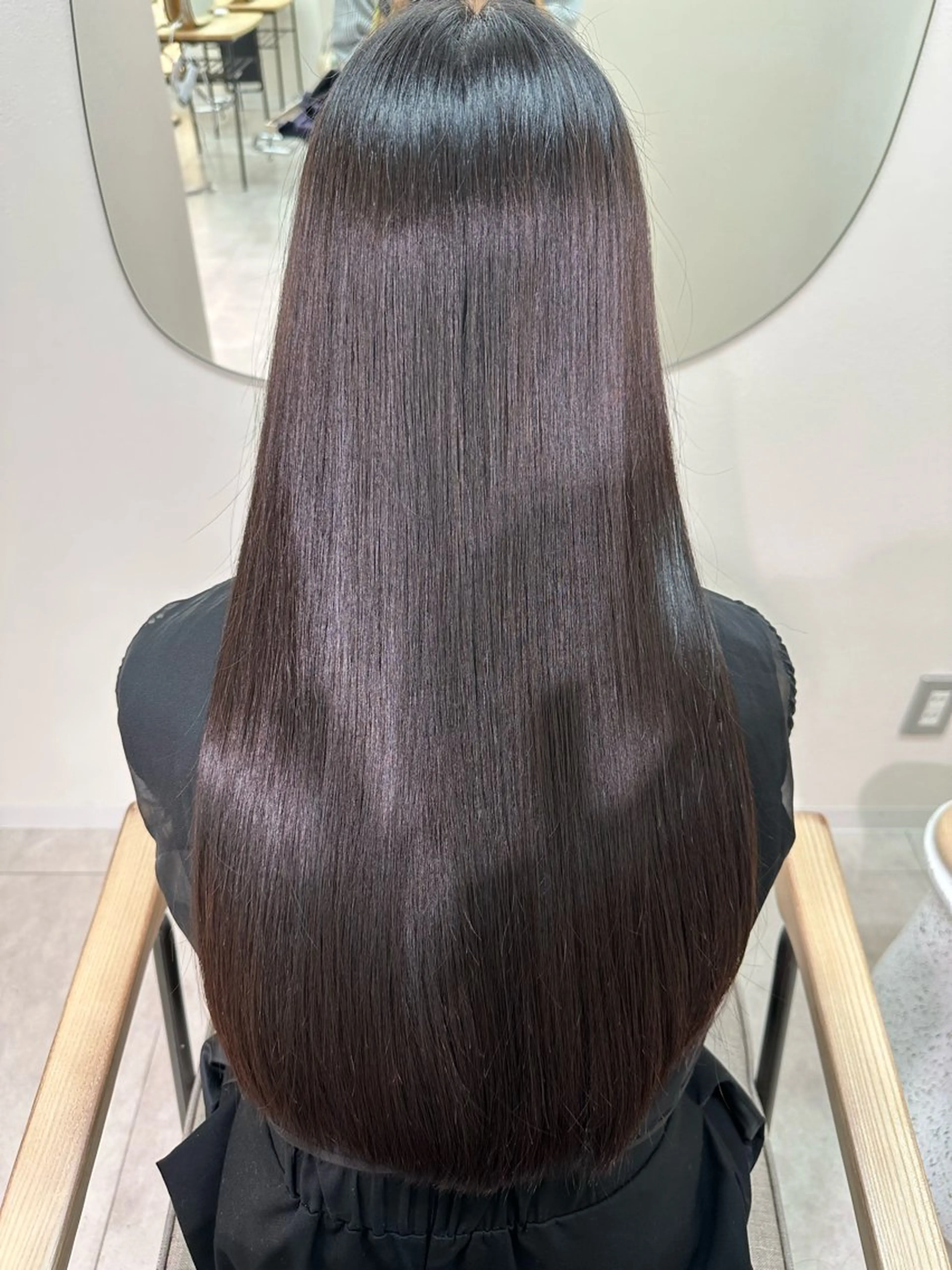 ロング 髪質改善 カット ヘアカラー 縮毛矯正 トリートメント newi広島/ 尼子修也のヘアスタイル