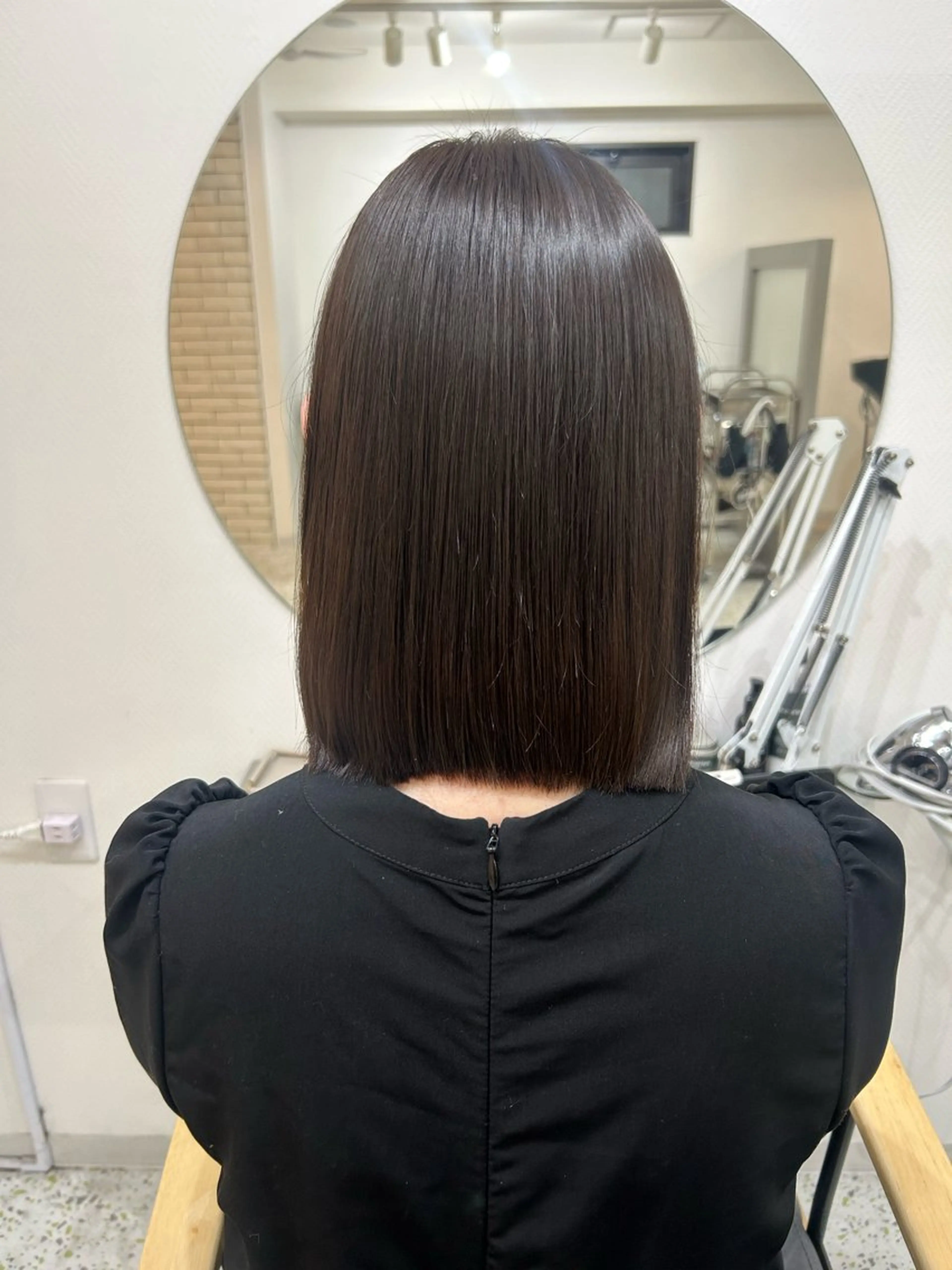 ミディアム トリートメント Memories所属・透明感カラー 莉々子のヘアスタイル