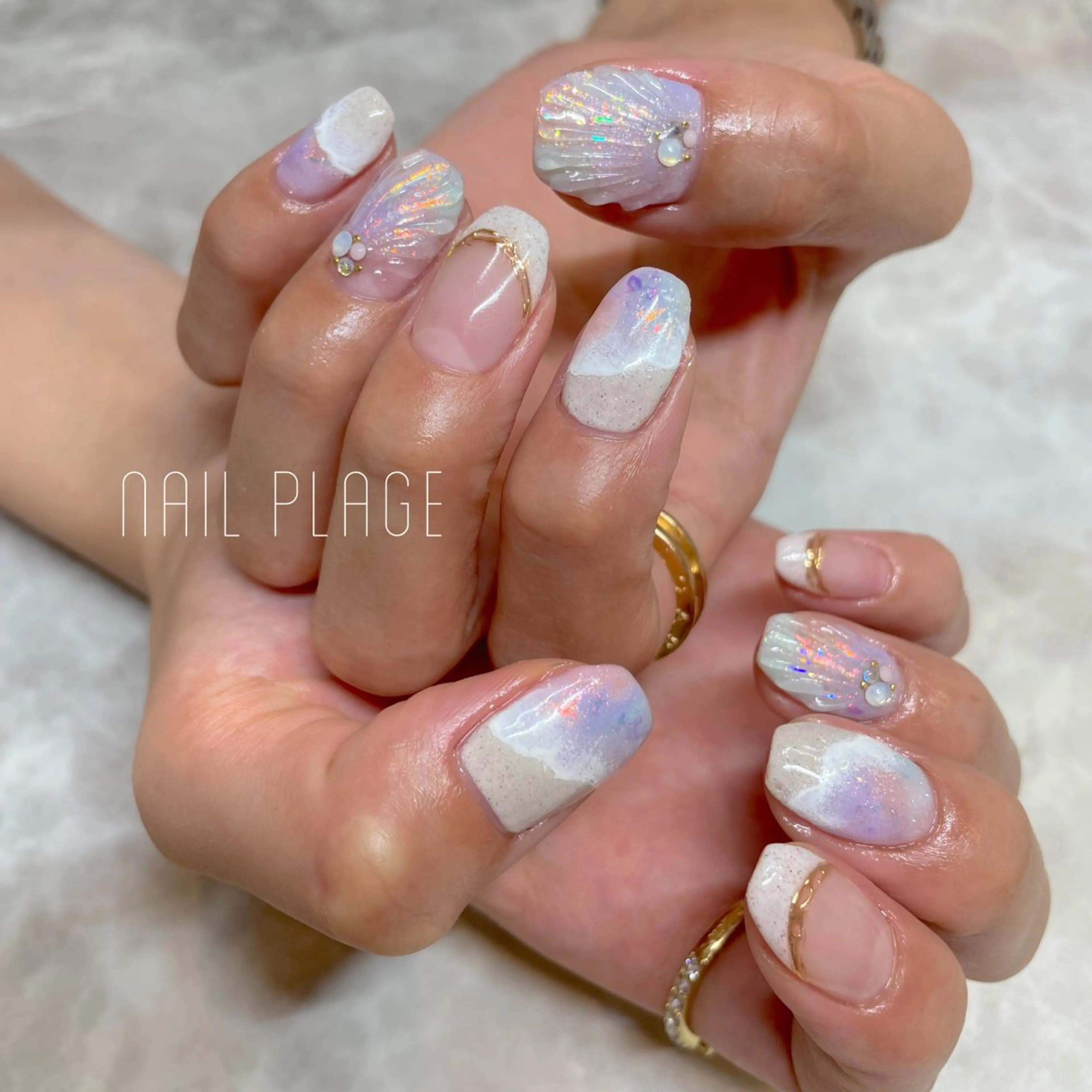 ネイル nail Plage Imai kanaのネイルデザイン