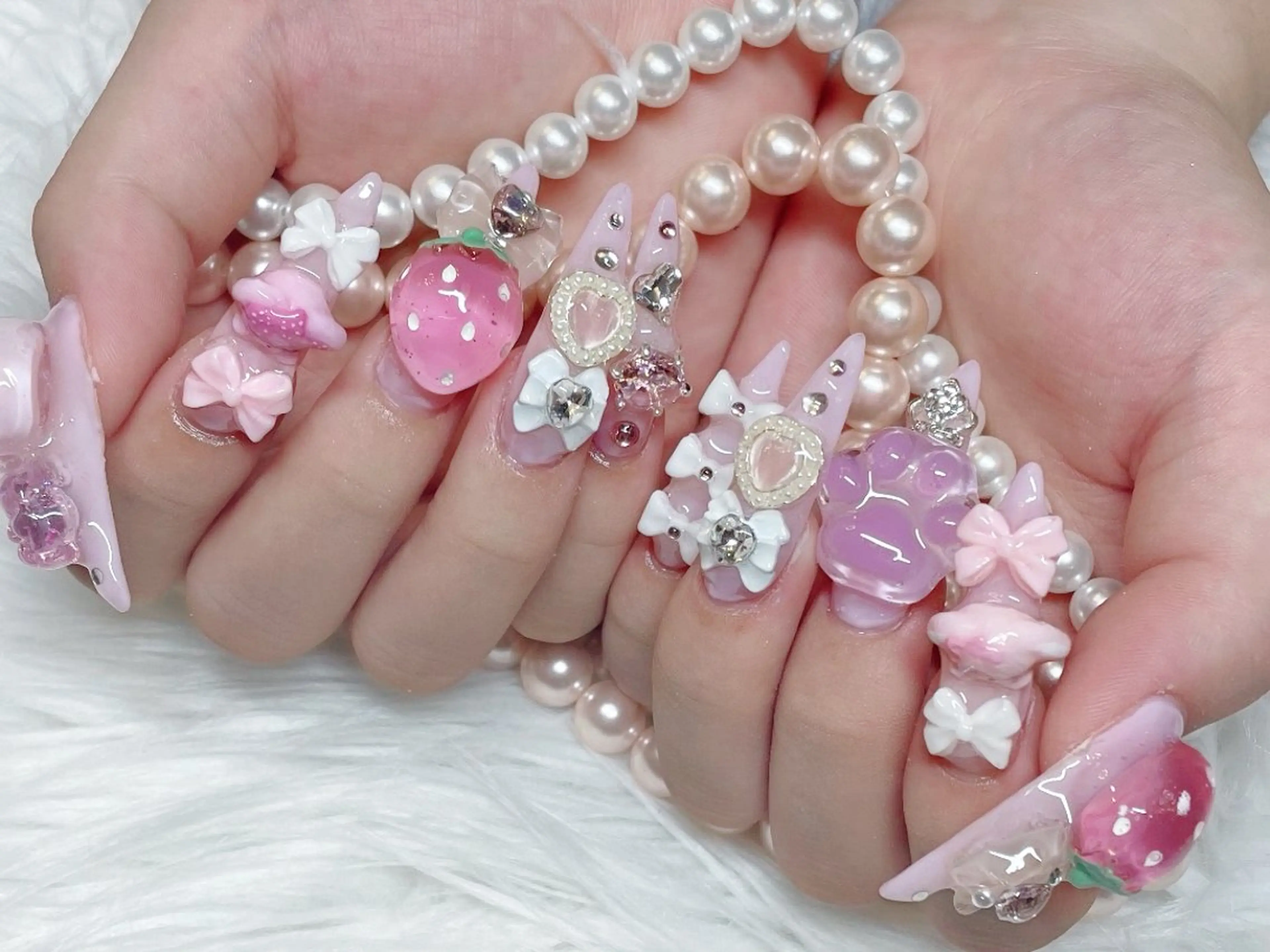 ネイル nail salon Pink Aliceのネイルデザイン