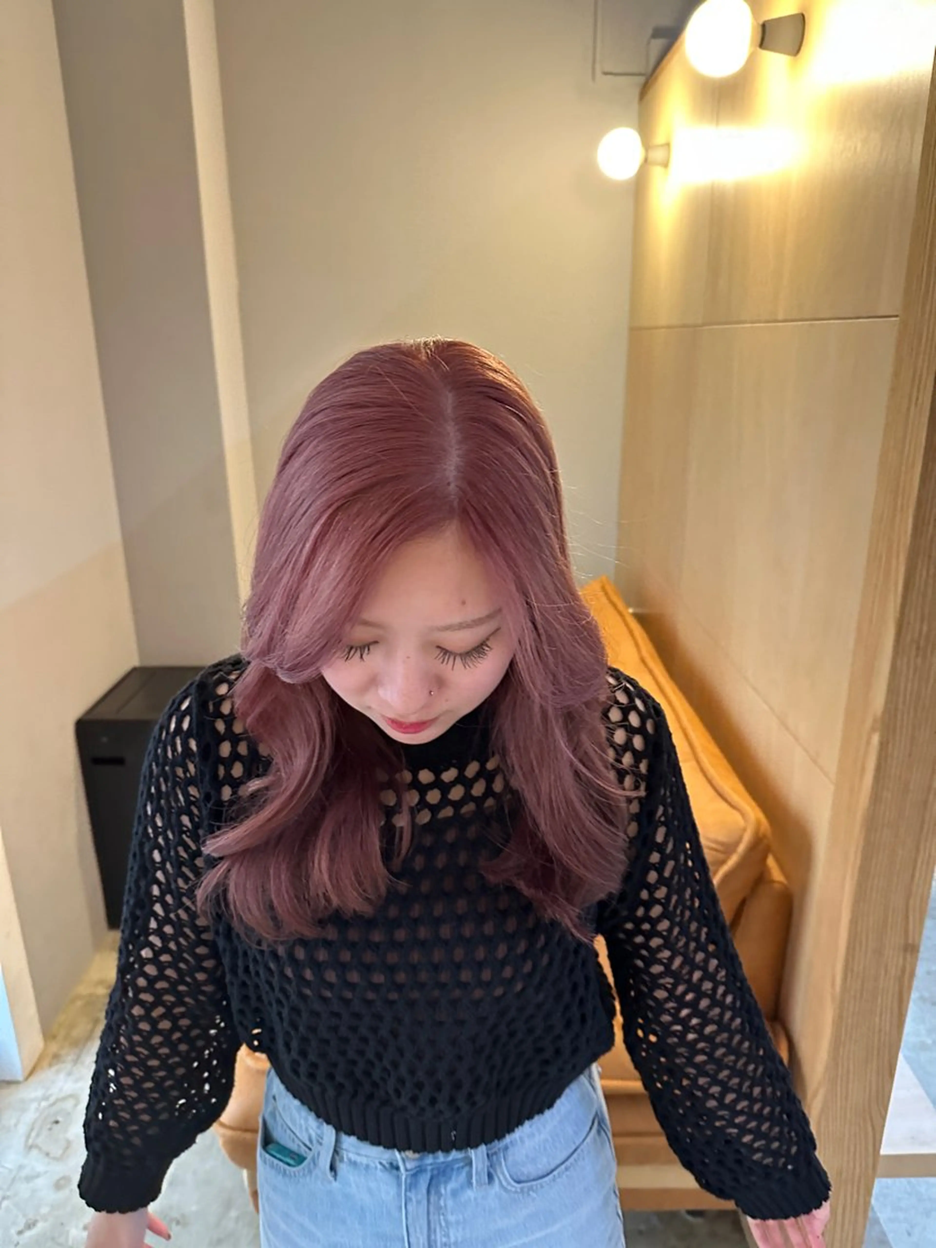 『ブリーチカラー🥣（ケアブリーチ）』×『カラー』🎟💕×超音波ケラスターゼトリートメント🎶の写真