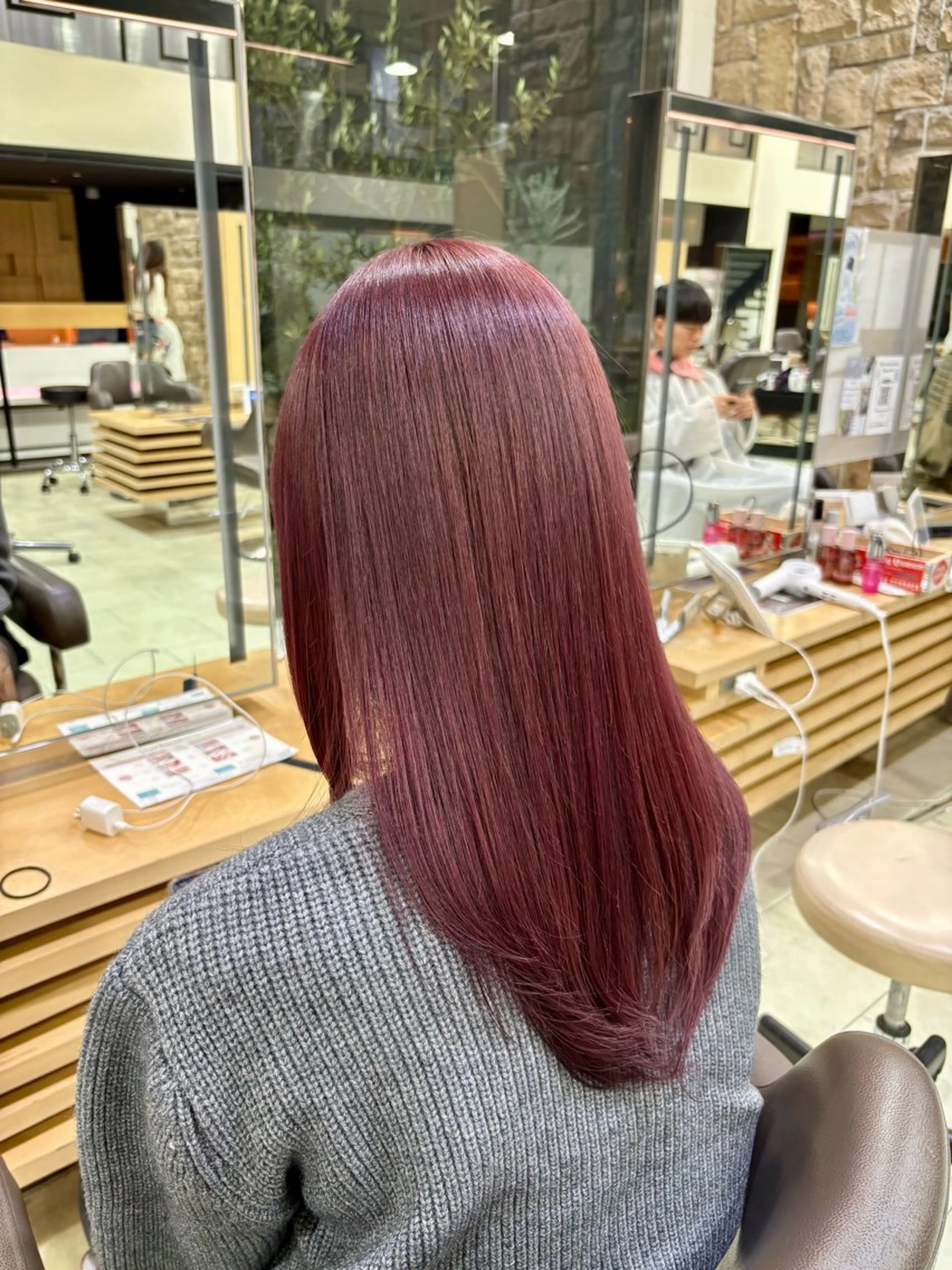 ロング カラー ヘアカラー airi🌺アレンジ /コーンロウ⛓️🖤のヘアスタイル