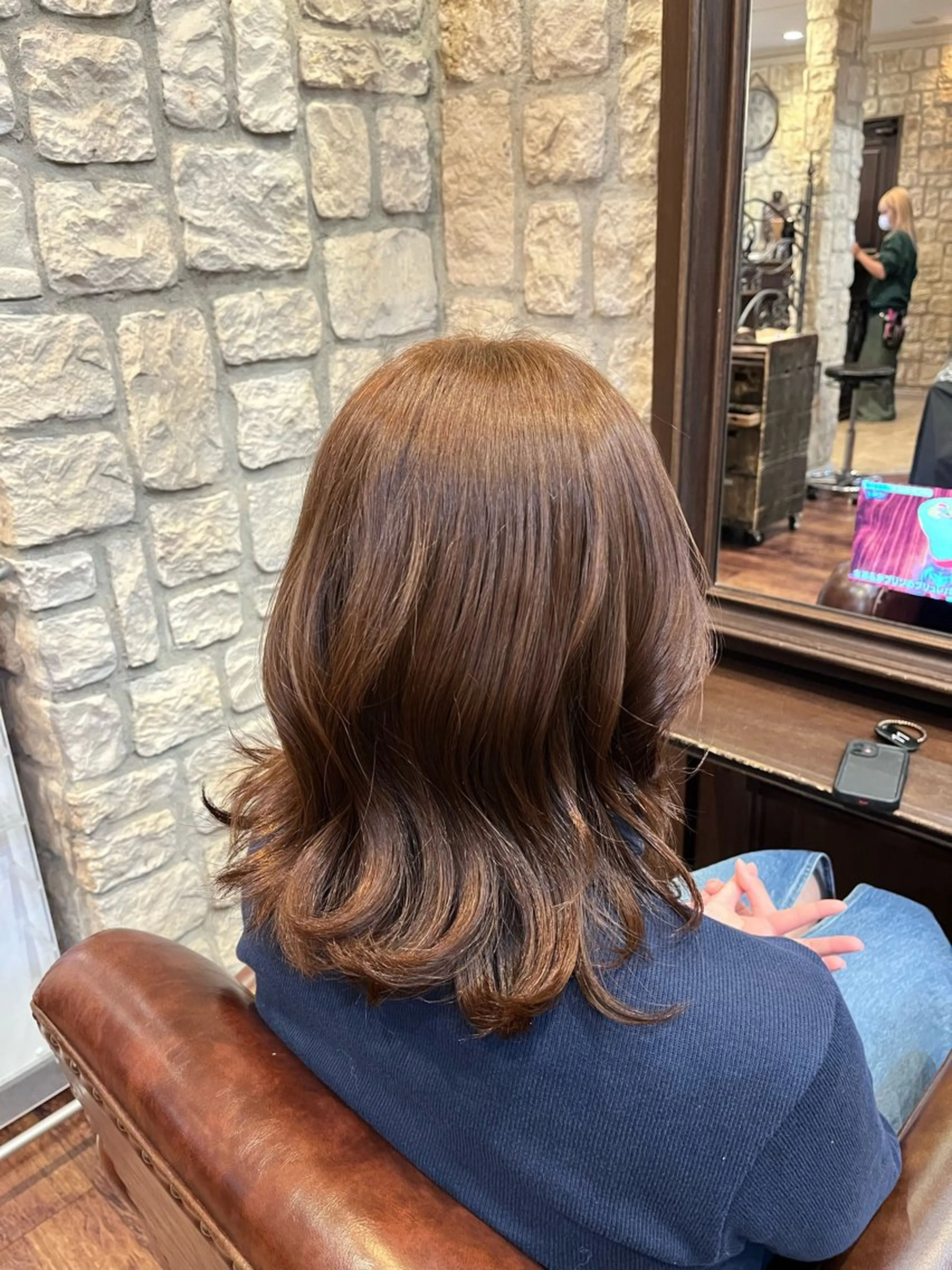 ミディアム カラー 🎴 永井あさひ🎴のヘアスタイル