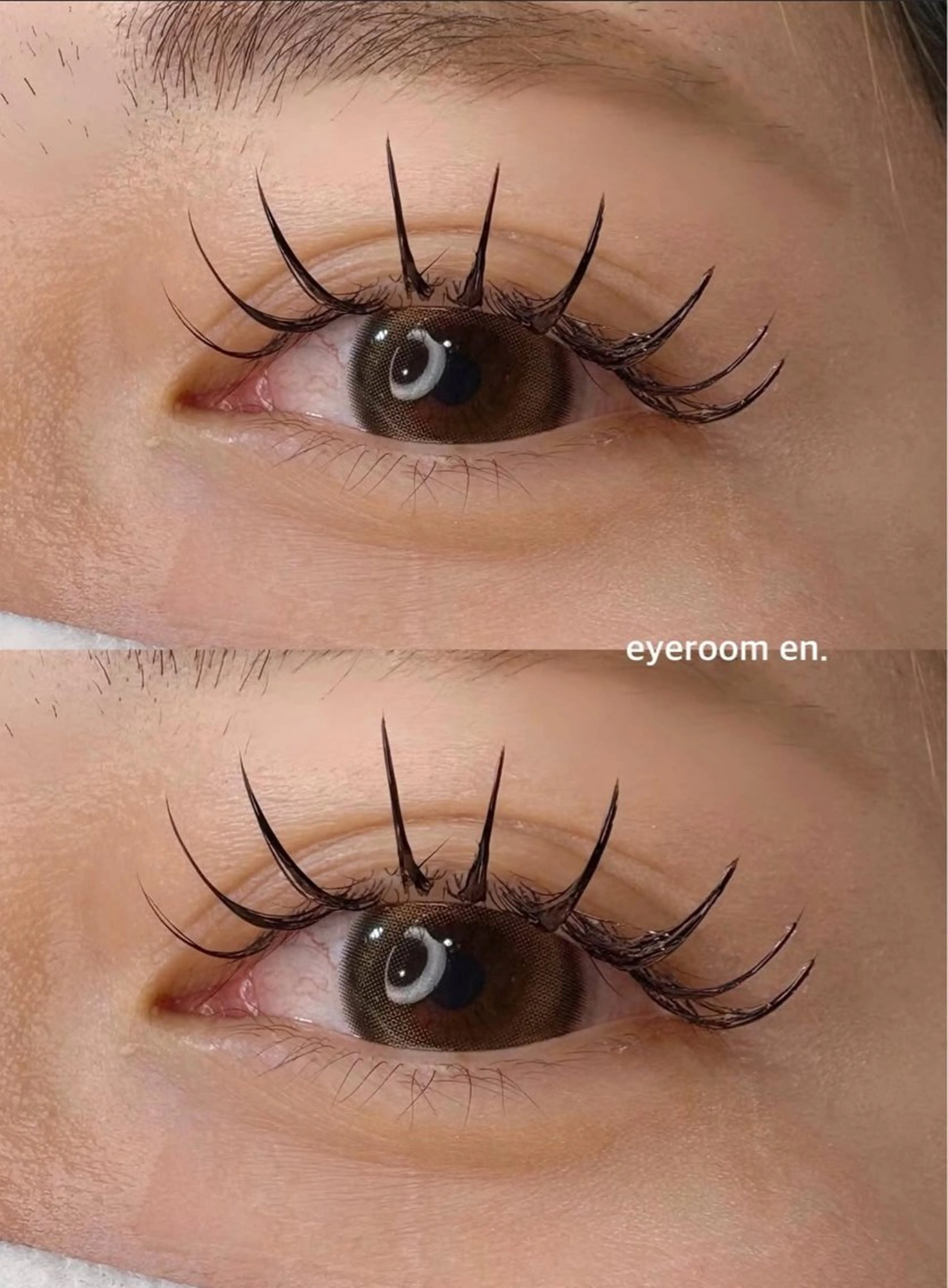 マツエク・マツパ フラットラッシュ eyeroom en.のマツエク・マツパデザイン