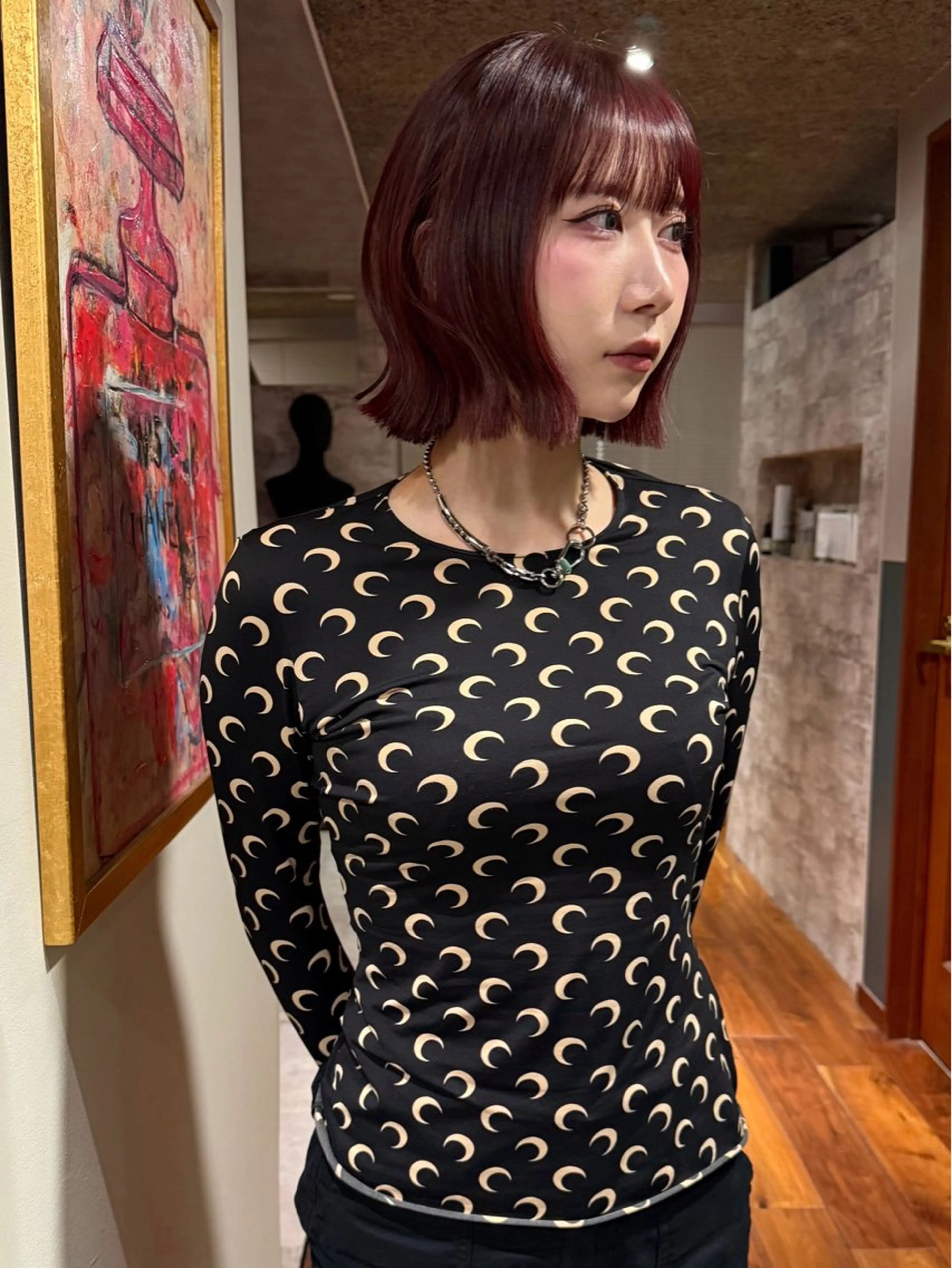 ショート カラー 似合わせカット カット ヘアカラー トリートメント mai / linoah˚✧のヘアスタイル